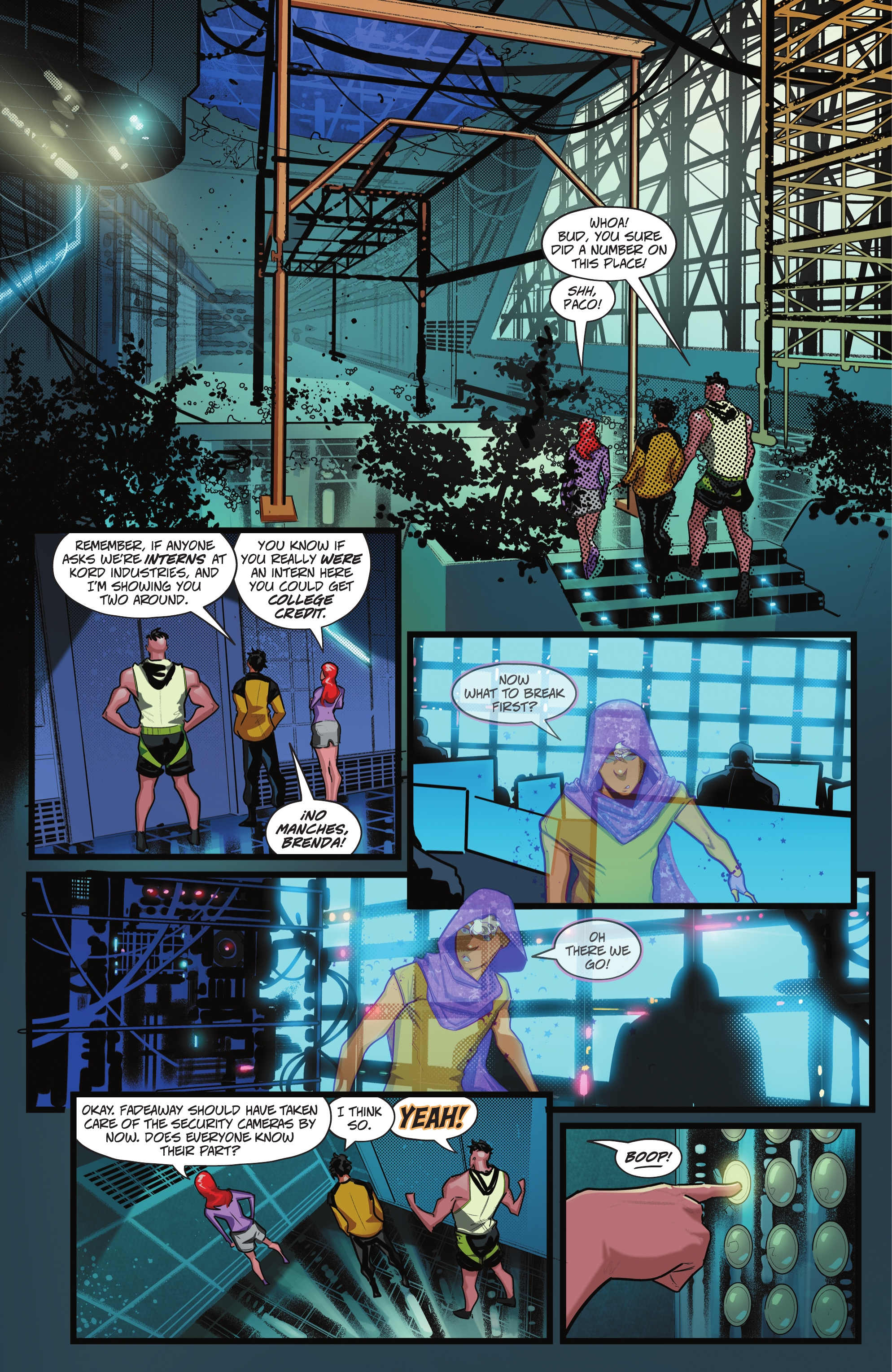 Read online Blue Beetle: Graduation Day comic -  Issue #4 - 11