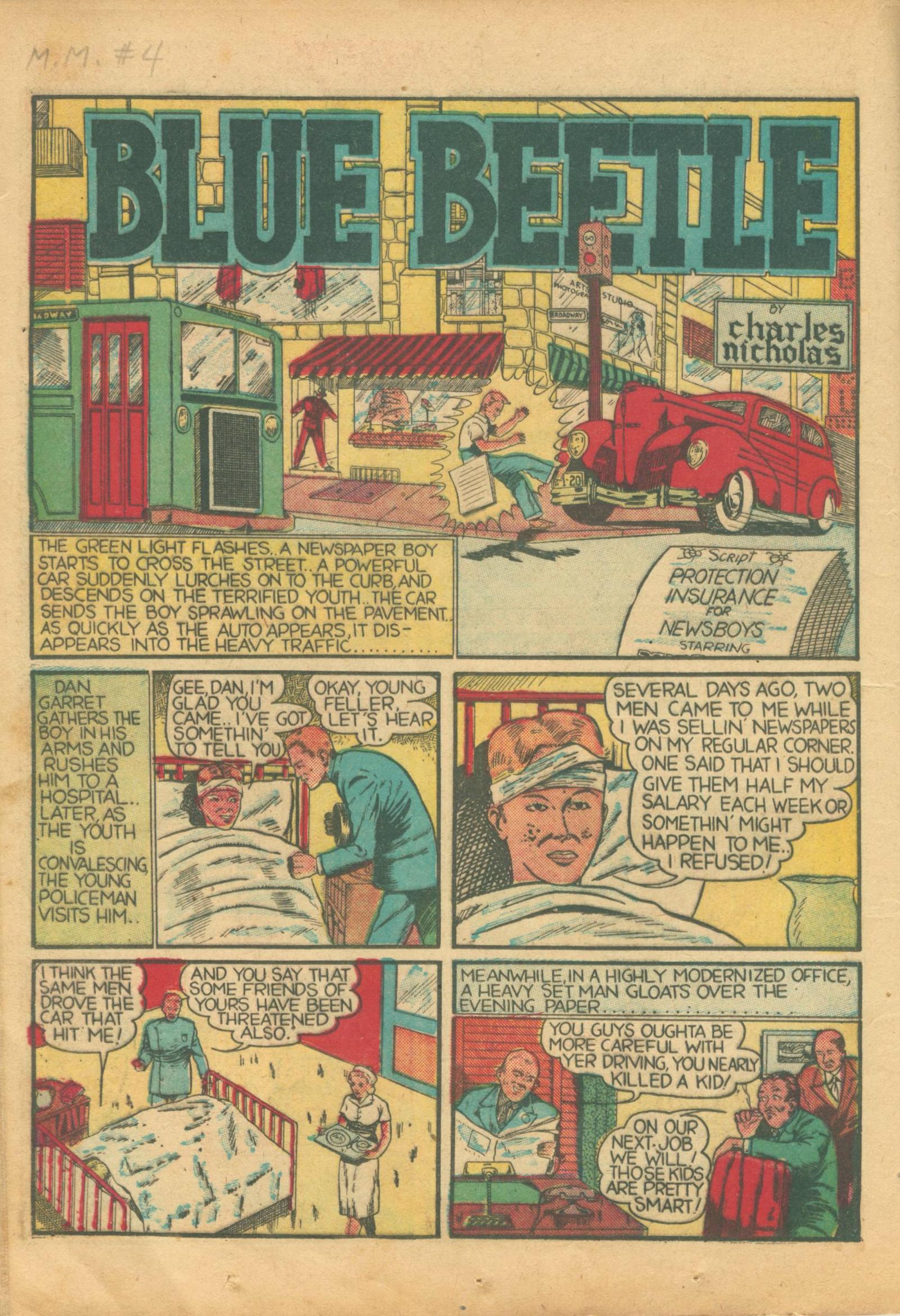 Read online The Blue Beetle comic -  Issue #1 - 28