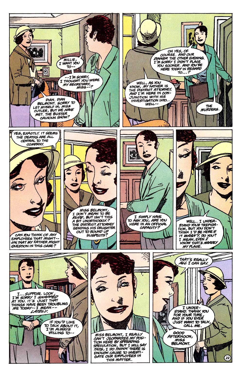Read online Sandman Mystery Theatre comic -  Issue #19 - 22