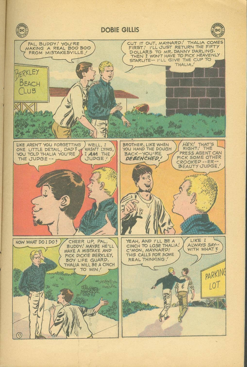 Read online Many Loves of Dobie Gillis comic -  Issue #3 - 21