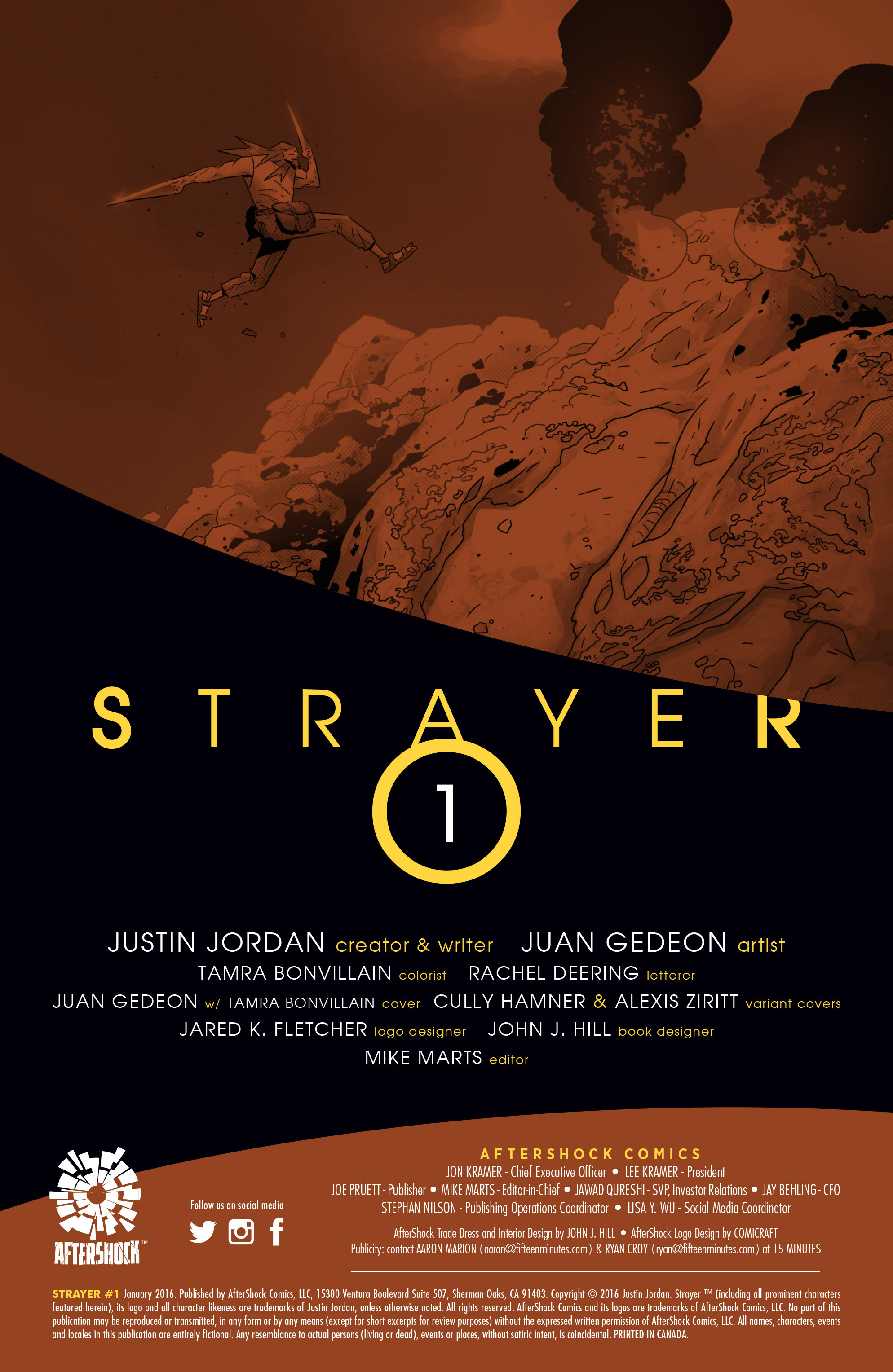 Read online Strayer comic -  Issue #1 - 2