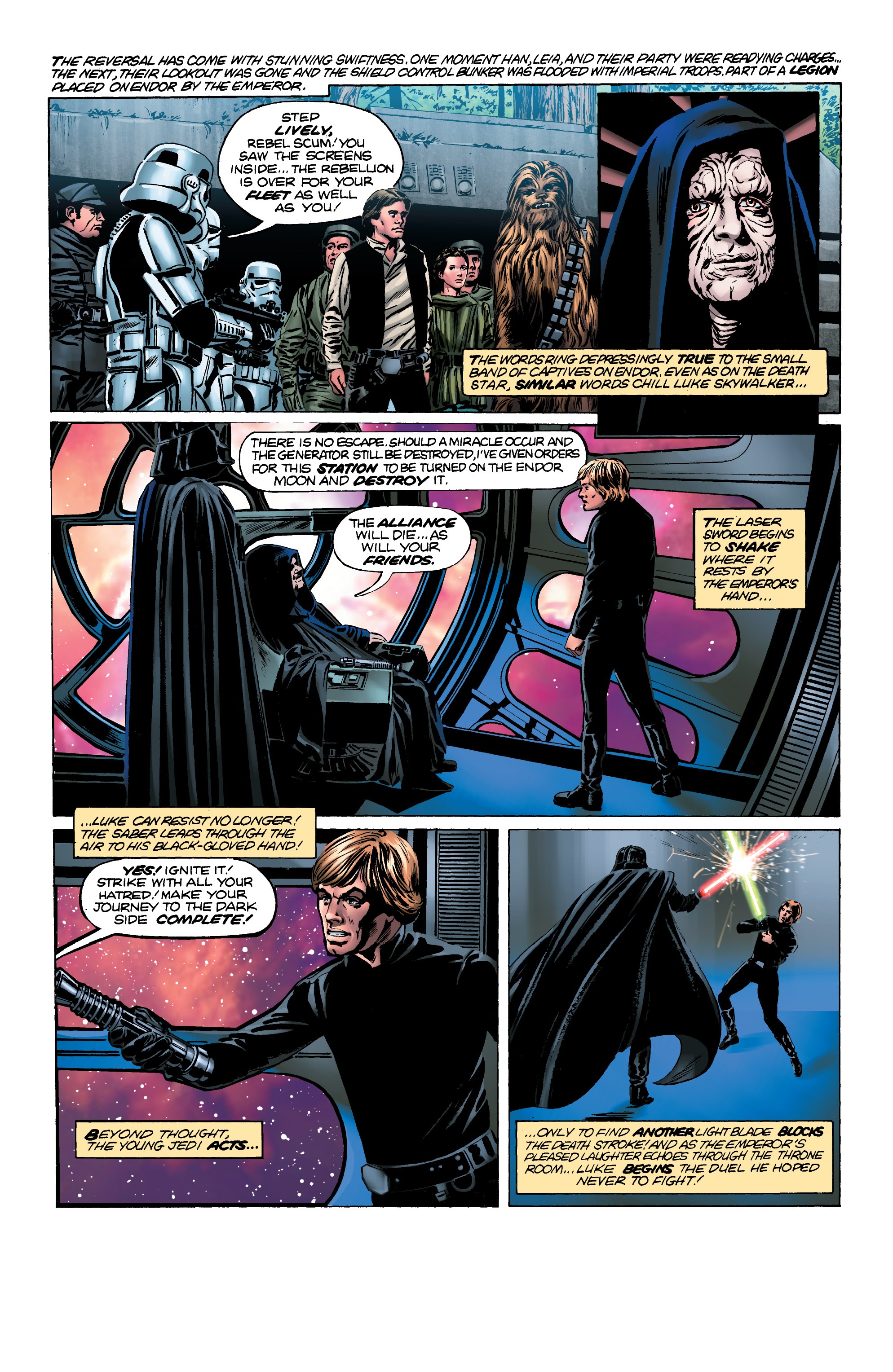 Read online Star Wars: The Original Trilogy: The Movie Adaptations comic -  Issue # TPB (Part 4) - 2
