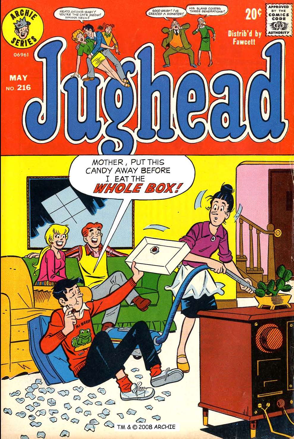 Read online Jughead (1965) comic -  Issue #216 - 1