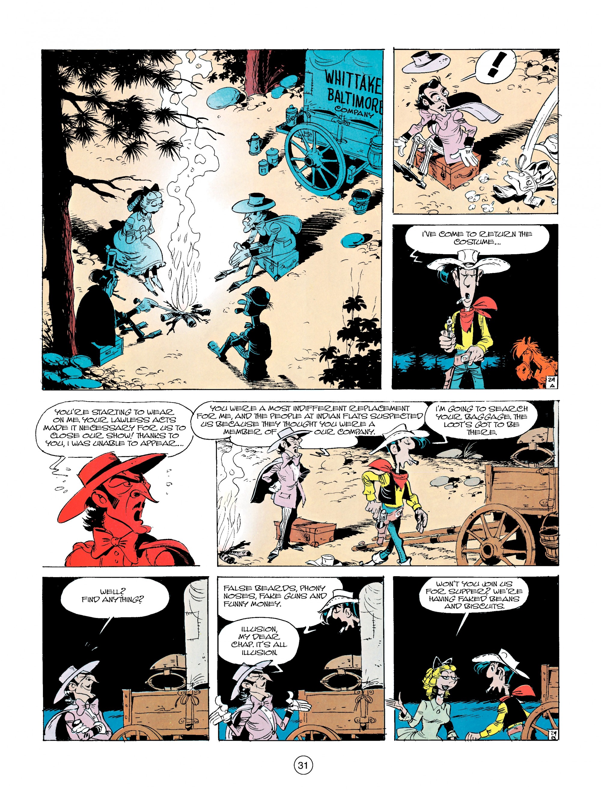 Read online A Lucky Luke Adventure comic -  Issue #14 - 31