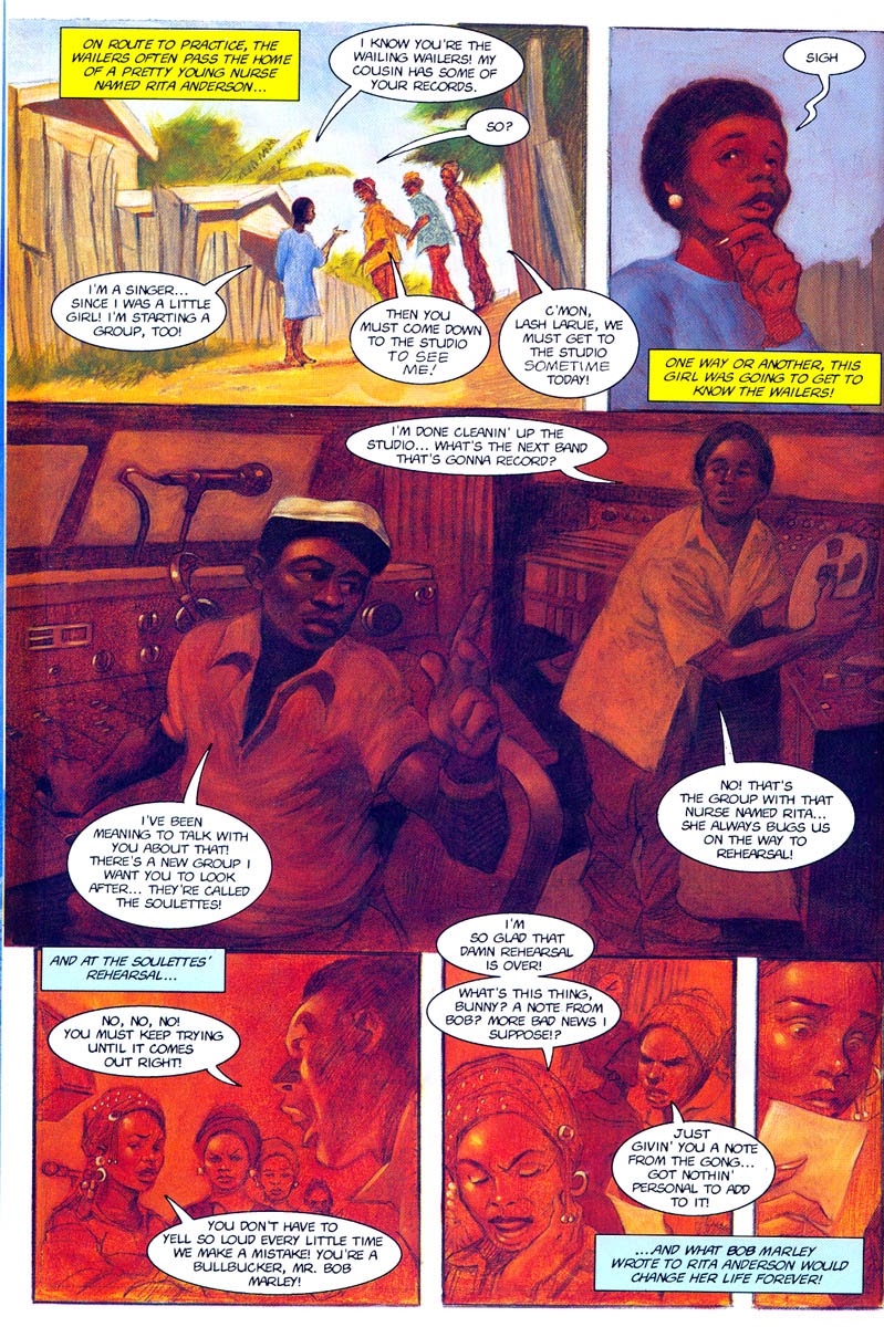 Read online Bob Marley: Tale of the Tuff Gong comic -  Issue #1 - 23