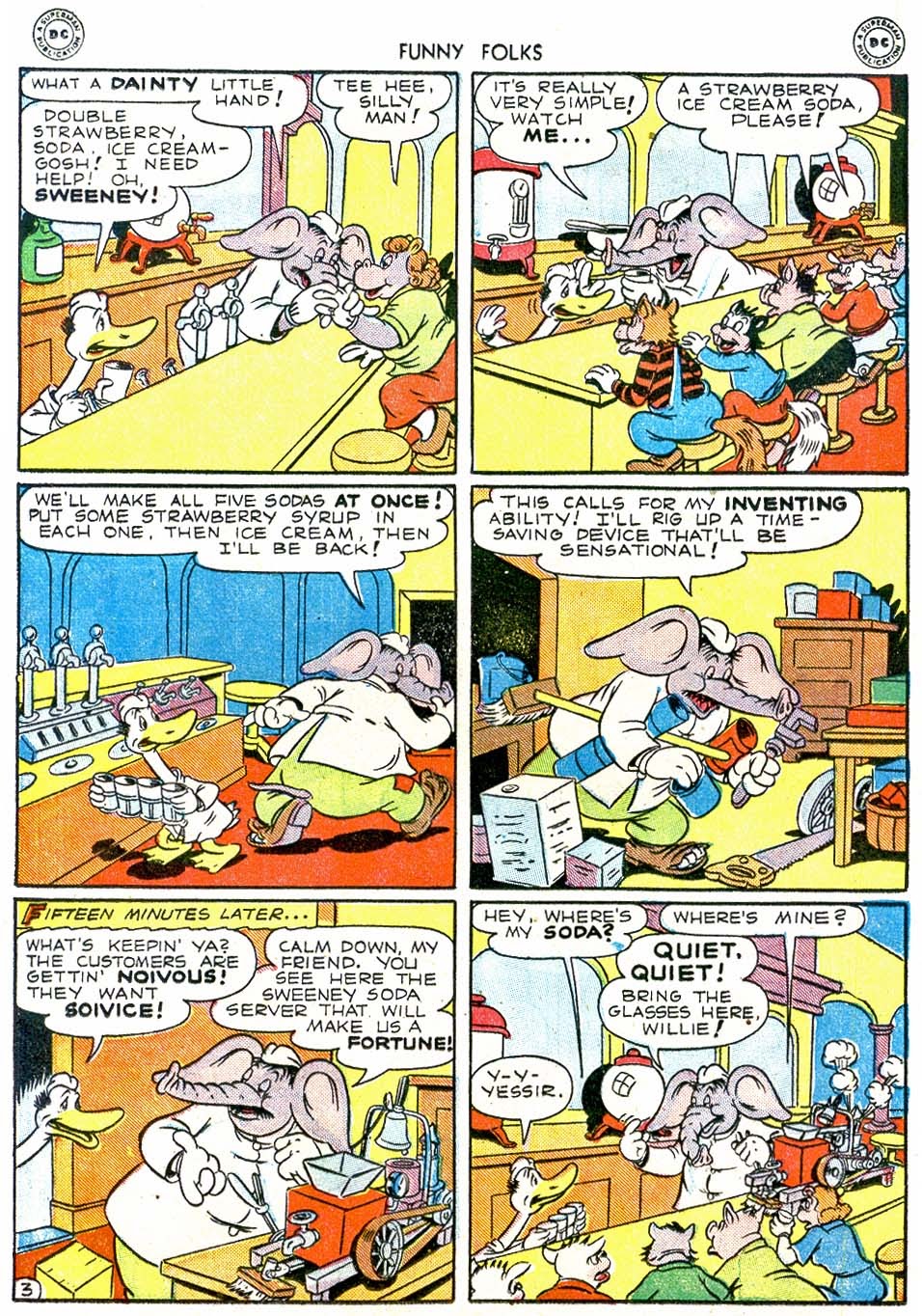 Read online Funny Folks comic -  Issue #1 - 18