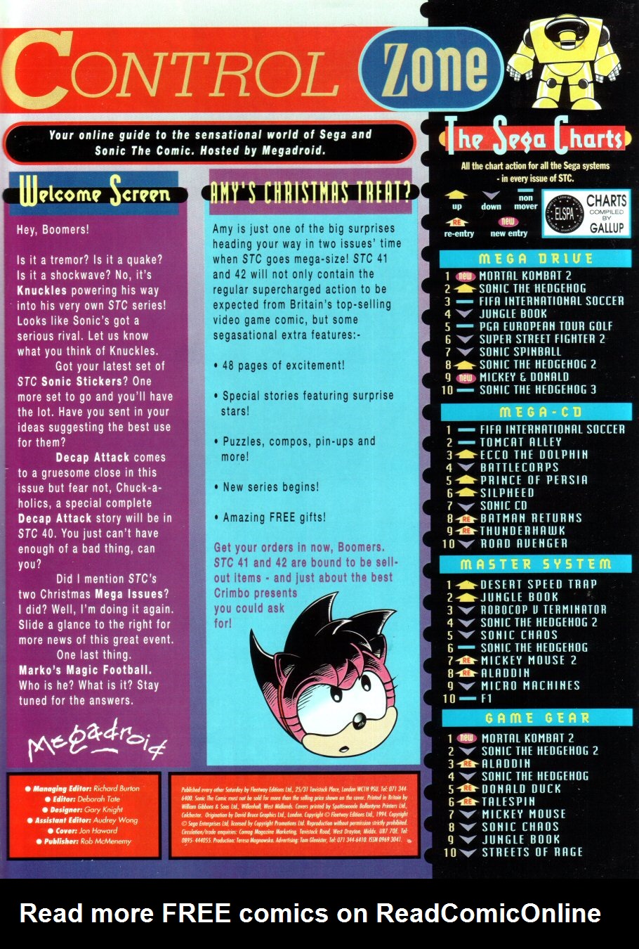 Read online Sonic the Comic comic -  Issue #39 - 2