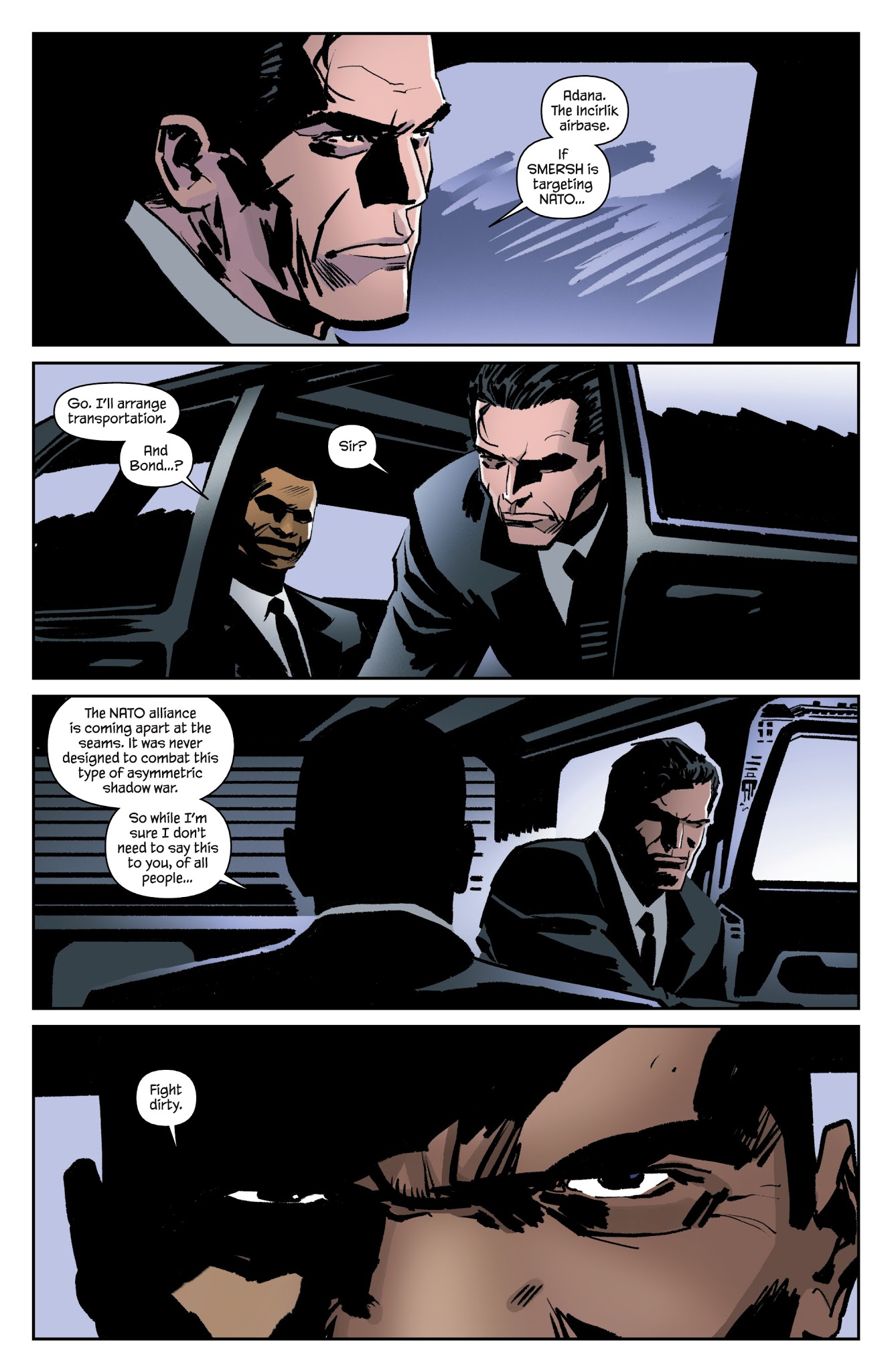 Read online James Bond: Kill Chain comic -  Issue # _TPB - 100