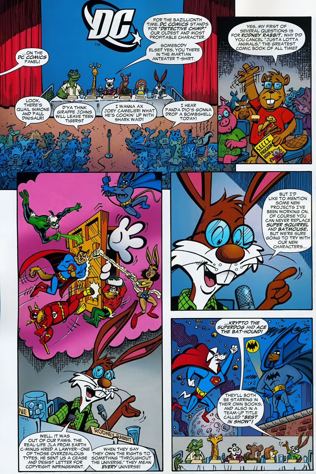 Read online Captain Carrot and the Final Ark comic -  Issue #1 - 4