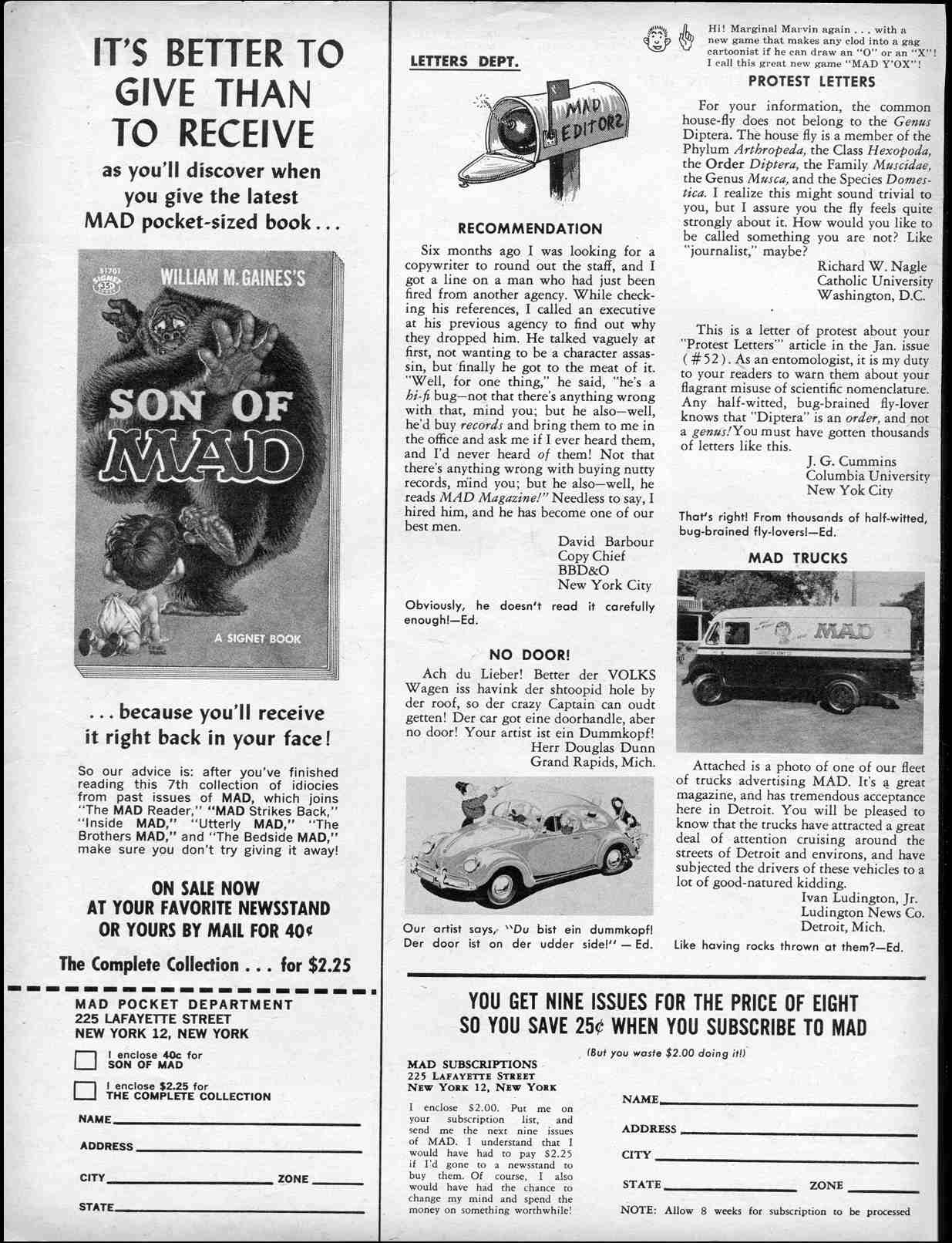 Read online MAD comic -  Issue #54 - 4