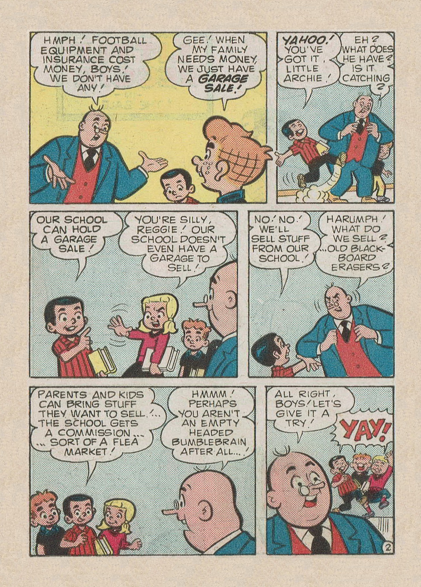 Read online Little Archie Comics Digest Magazine comic -  Issue #25 - 54