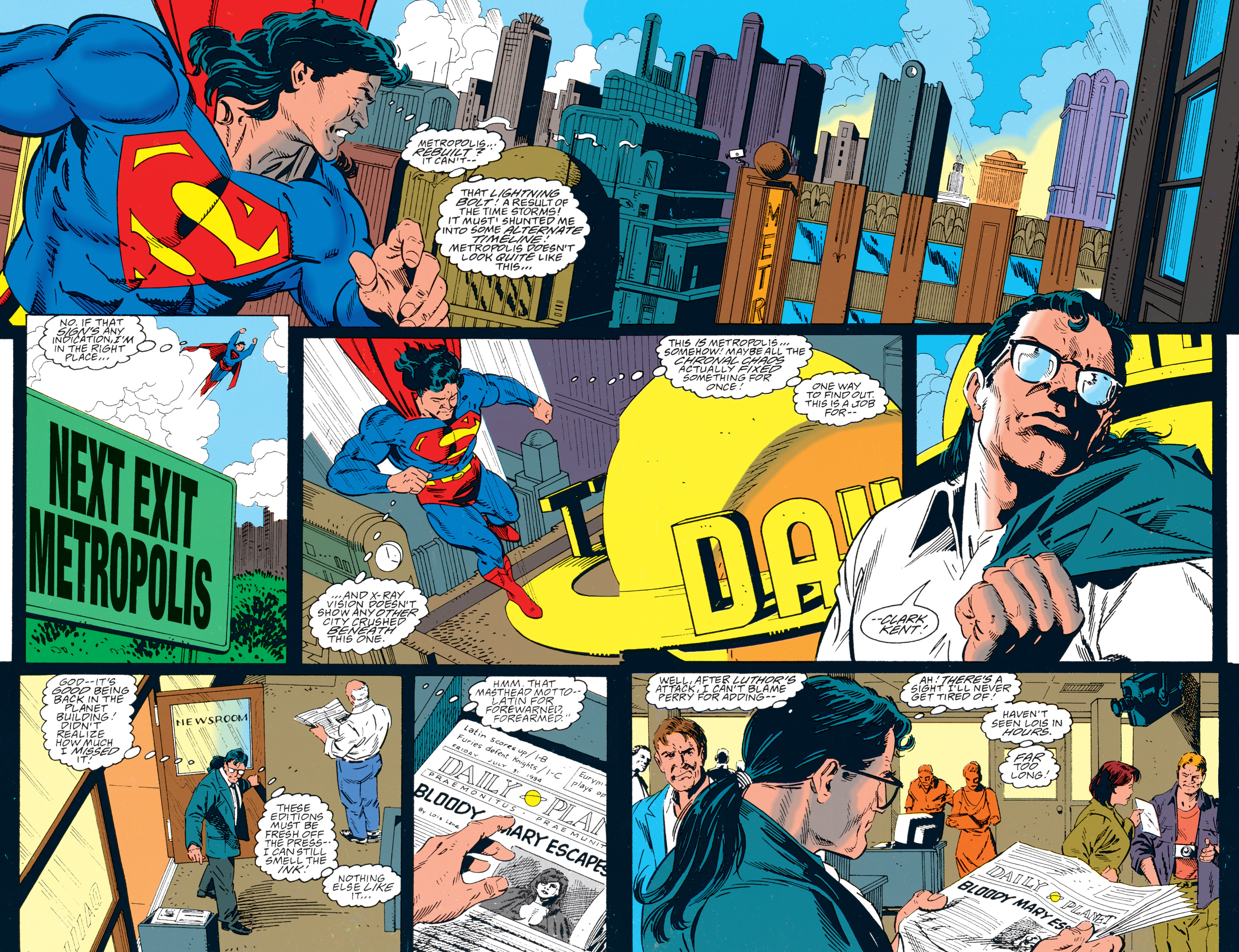 Read online Adventures of Superman (1987) comic -  Issue #516 - 3