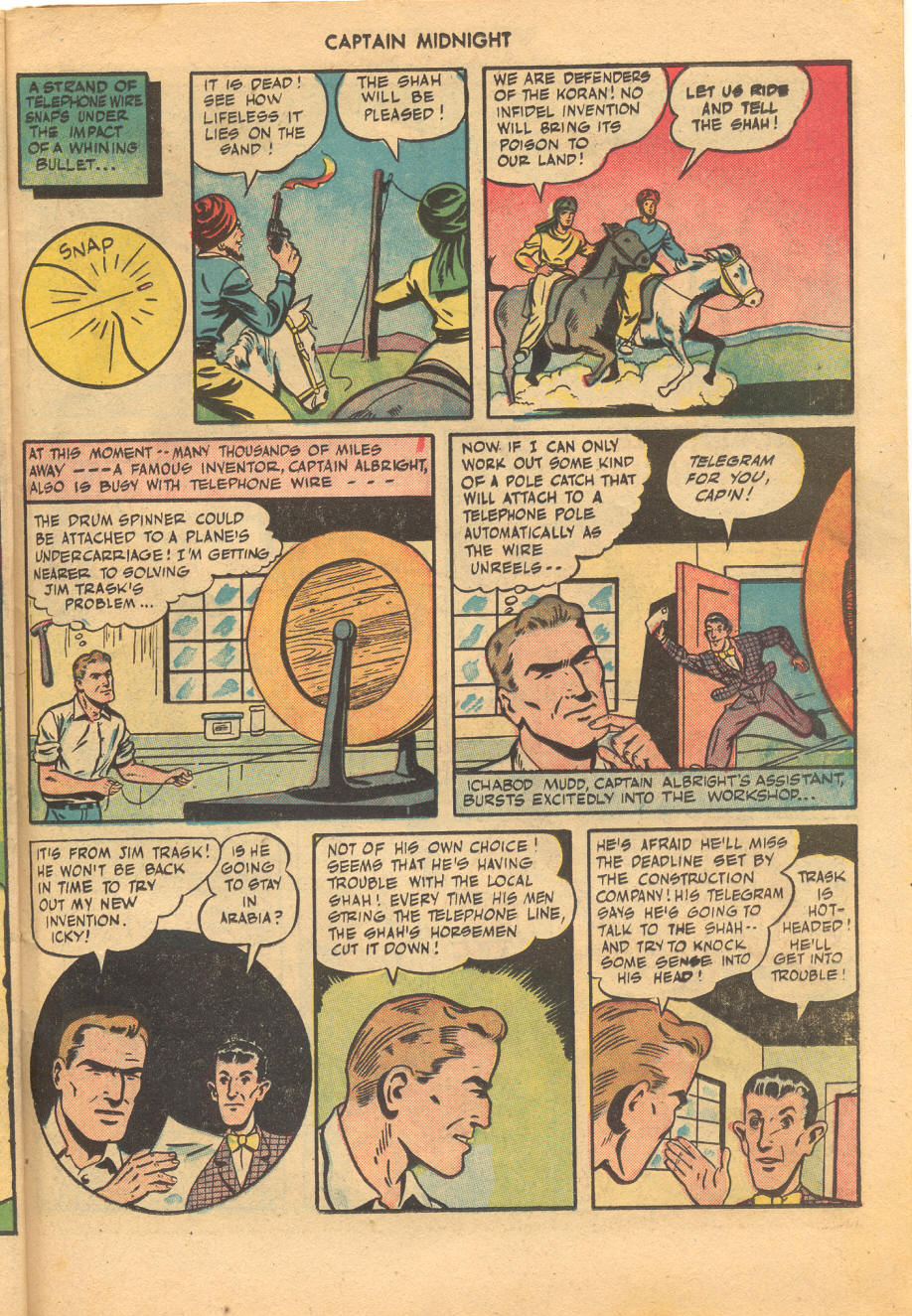 Read online Captain Midnight (1942) comic -  Issue #51 - 39
