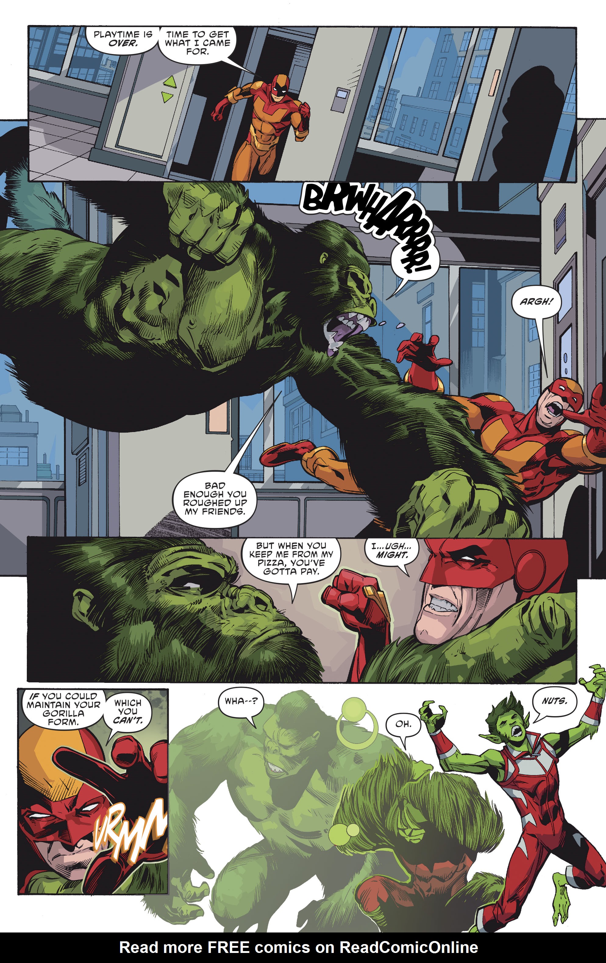 Read online Titans: Burning Rage comic -  Issue #1 - 8