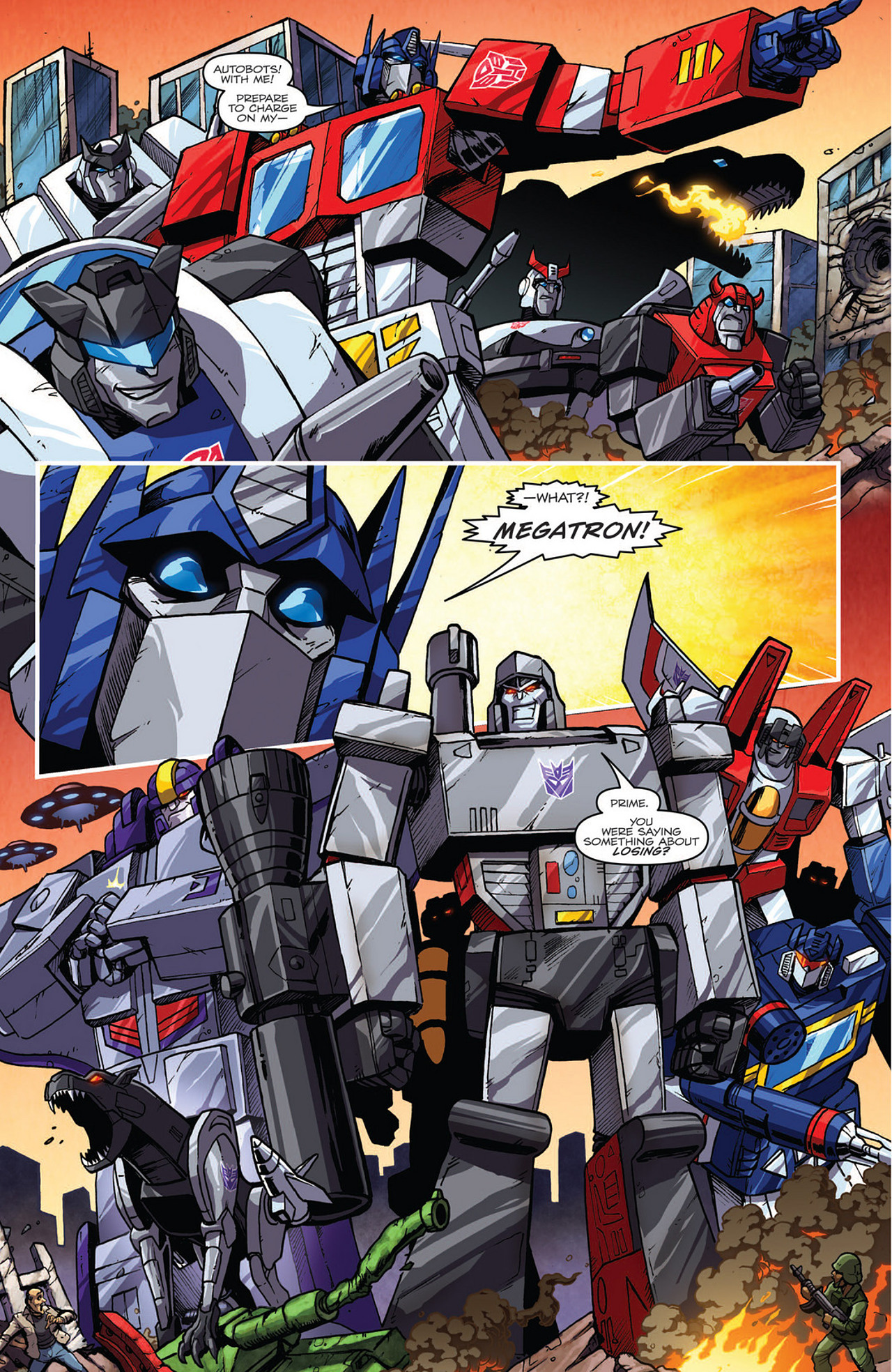 Трансформеры комиксы первые