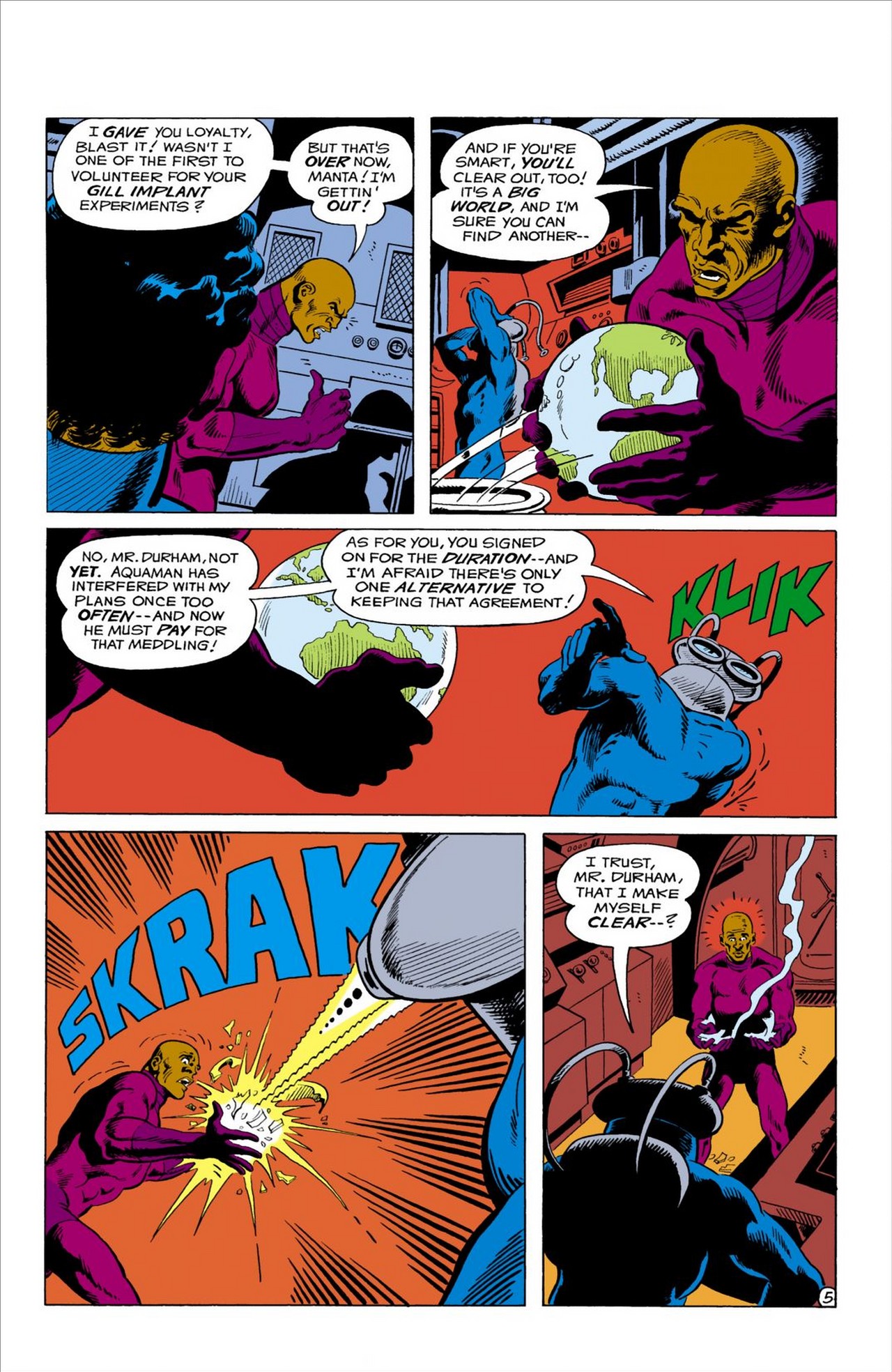Read online Aquaman (1962) comic -  Issue #57 - 6