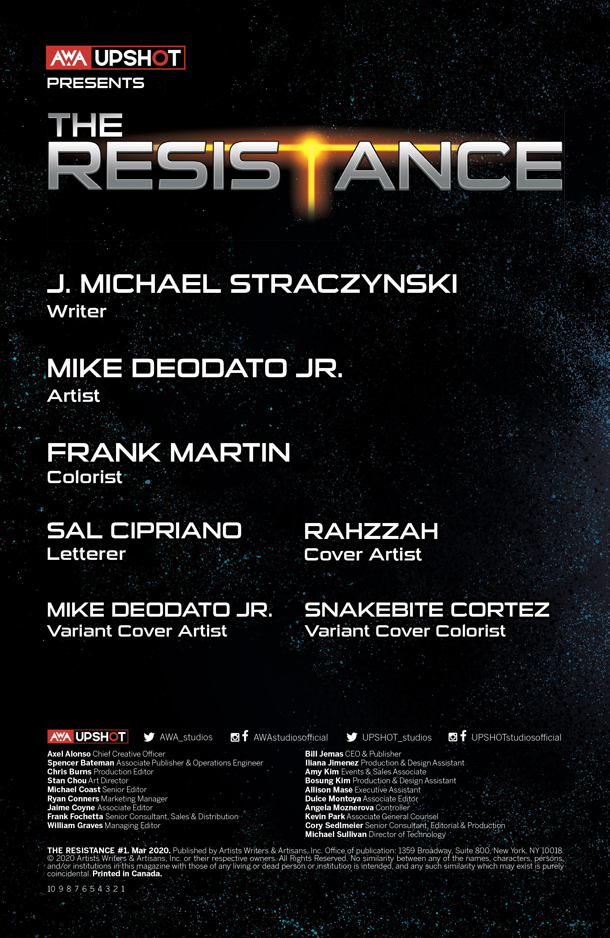 Read online The Resistance (2020) comic -  Issue #1 - 2