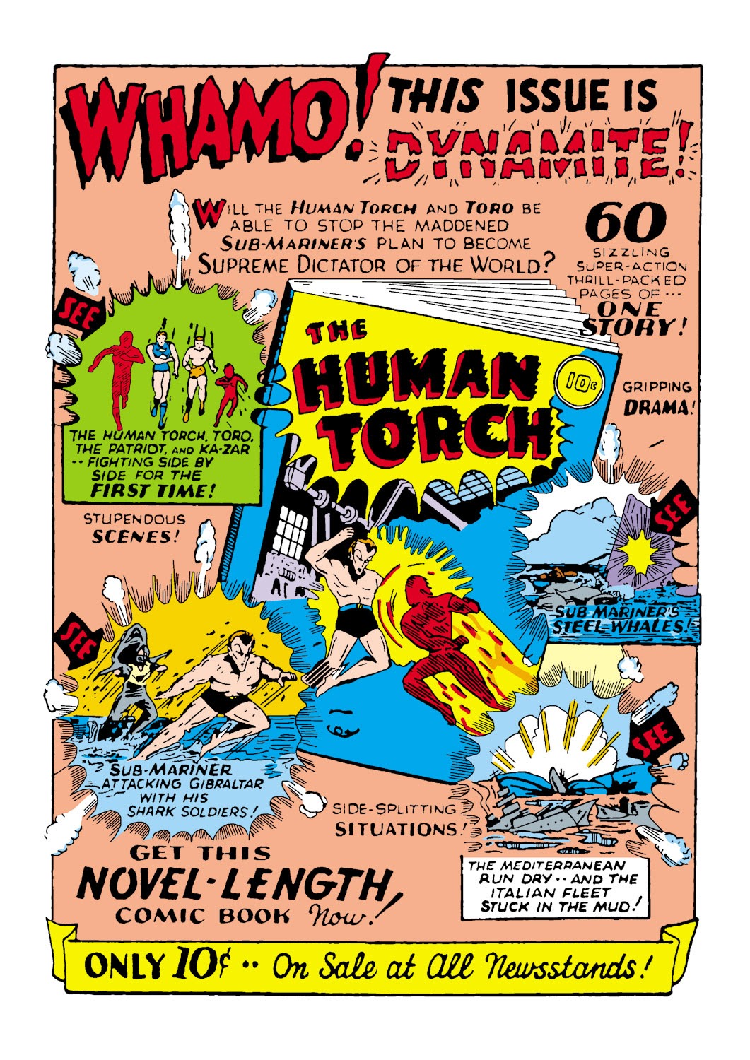Read online Sub-Mariner Comics comic -  Issue #3 - 24
