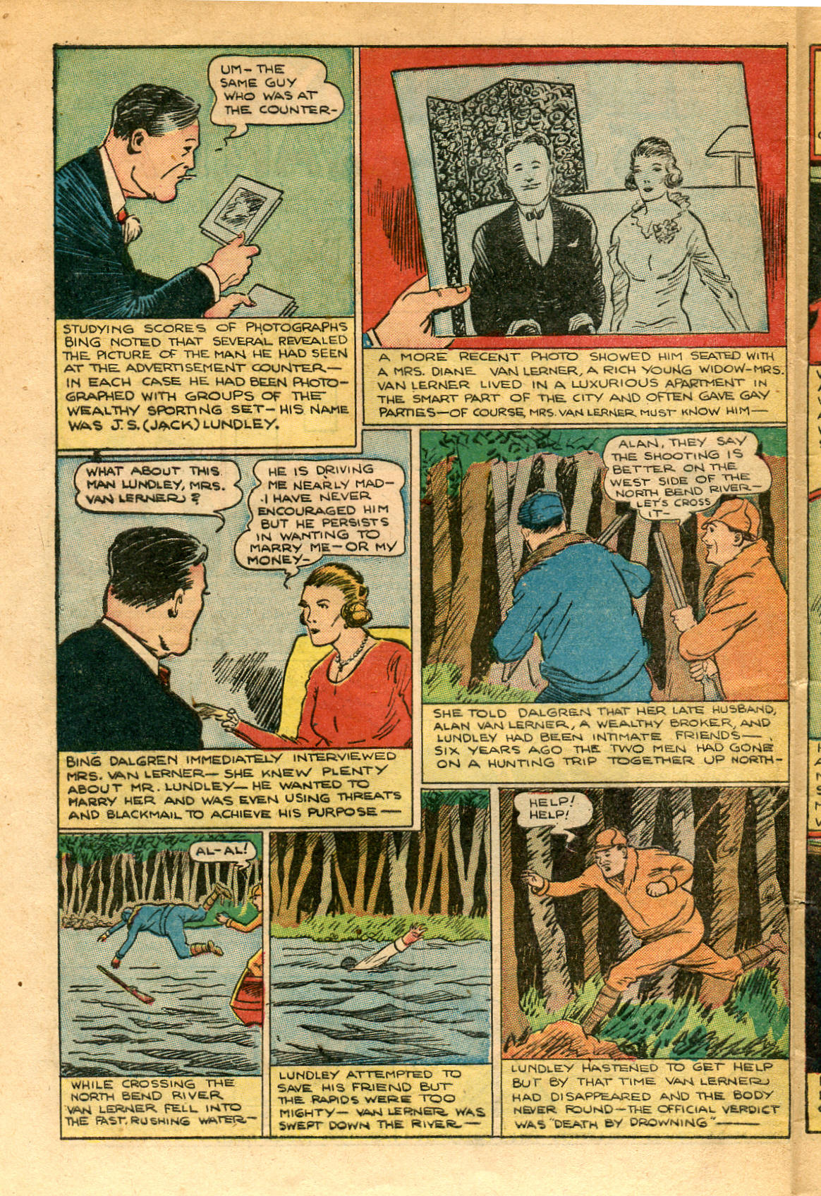 Read online Shadow Comics comic -  Issue #62 - 45