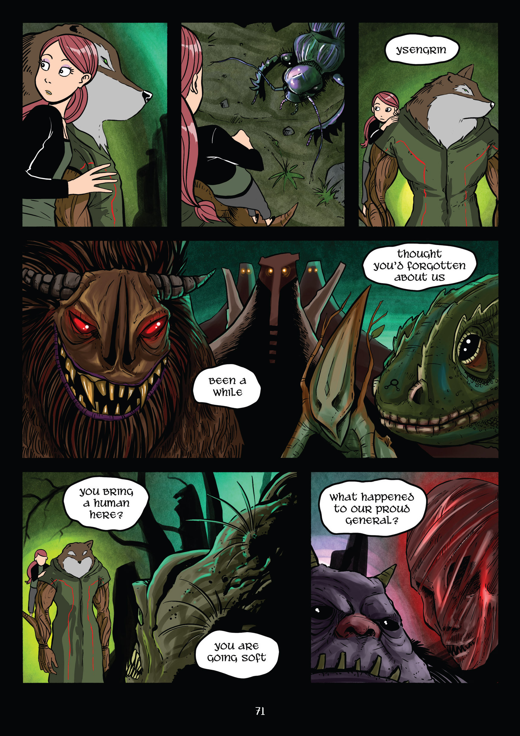 Read online Gunnerkrigg Court comic -  Issue # TPB 5 (Part 1) - 71