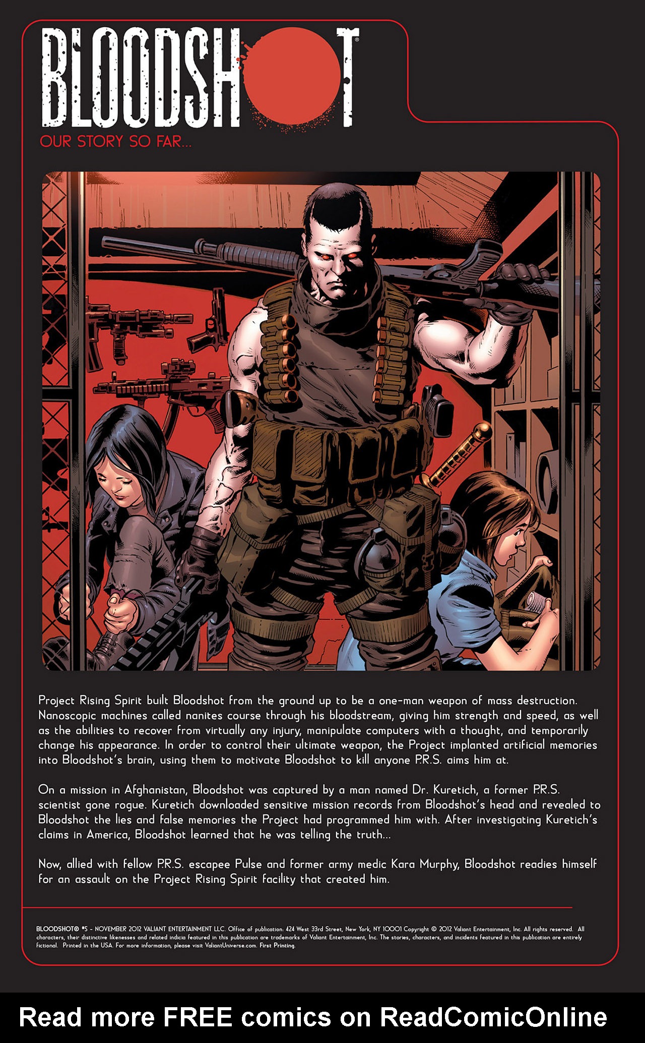 Read online Bloodshot (2012) comic -  Issue #5 - 2