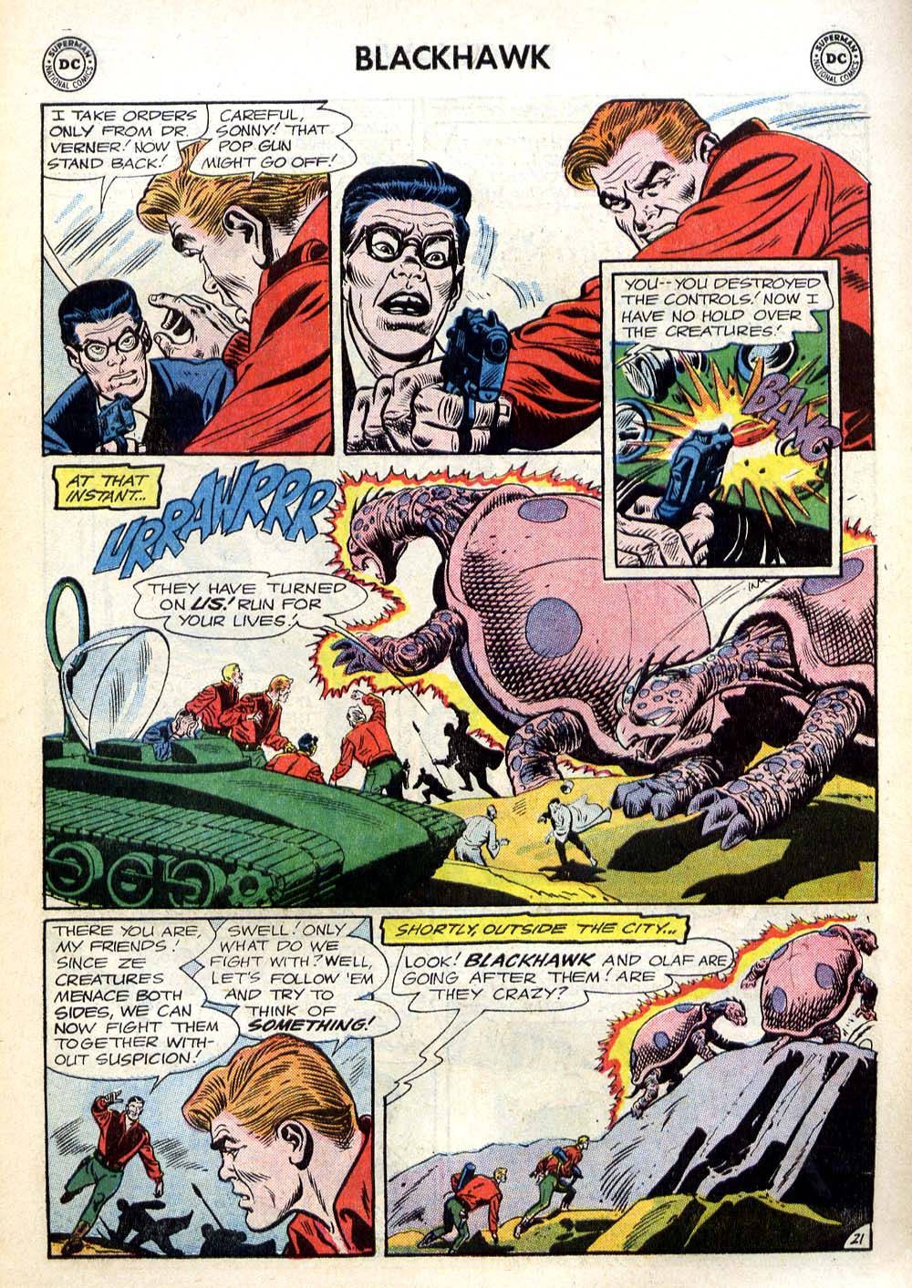 Read online Blackhawk (1957) comic -  Issue #197 - 27
