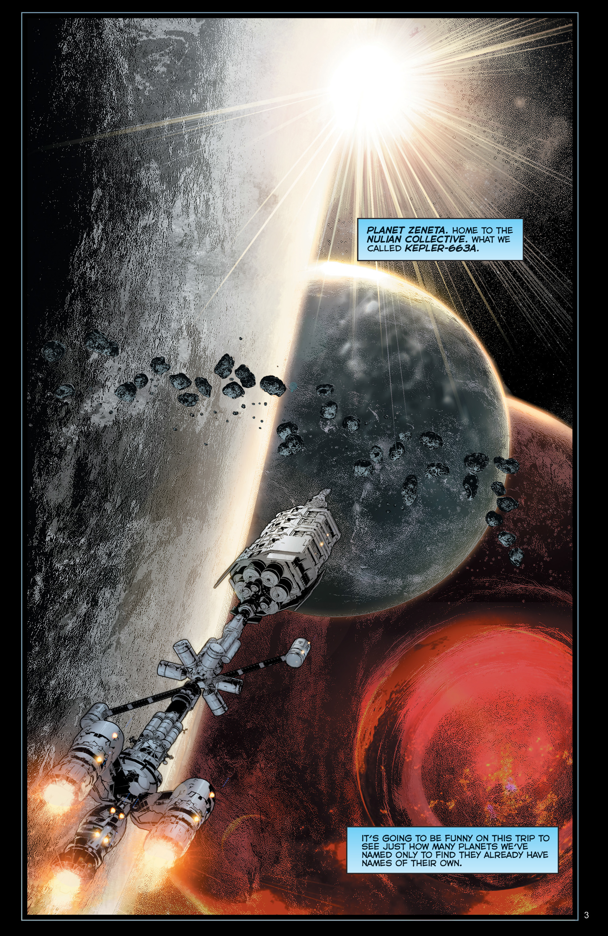 Read online Faster than Light comic -  Issue #4 - 5