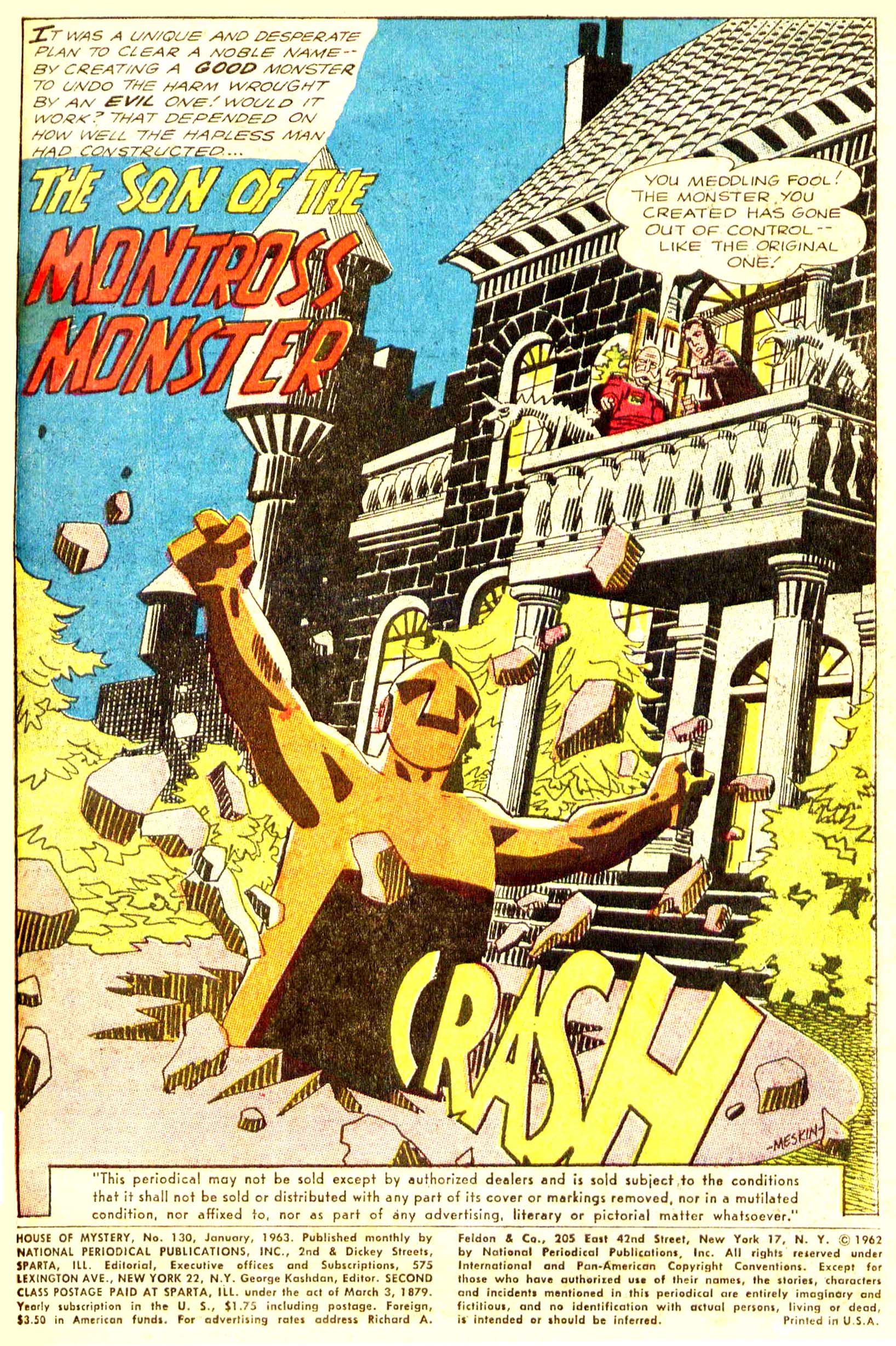 Read online House of Mystery (1951) comic -  Issue #130 - 3