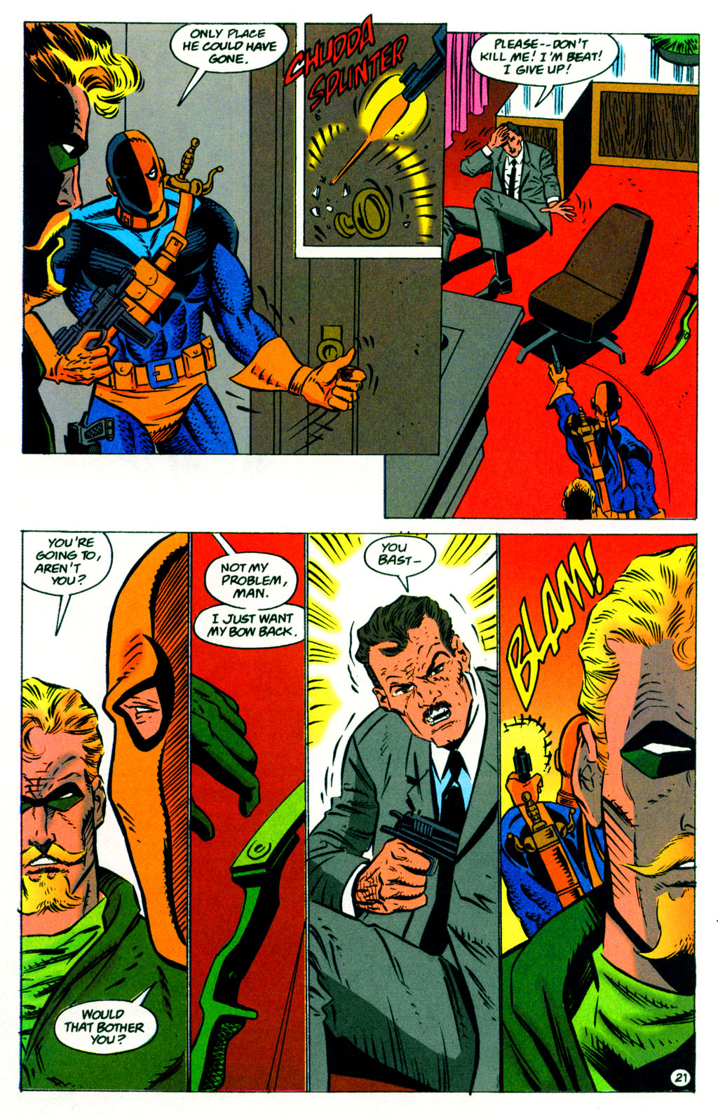 Read online Green Arrow (1988) comic -  Issue #85 - 22