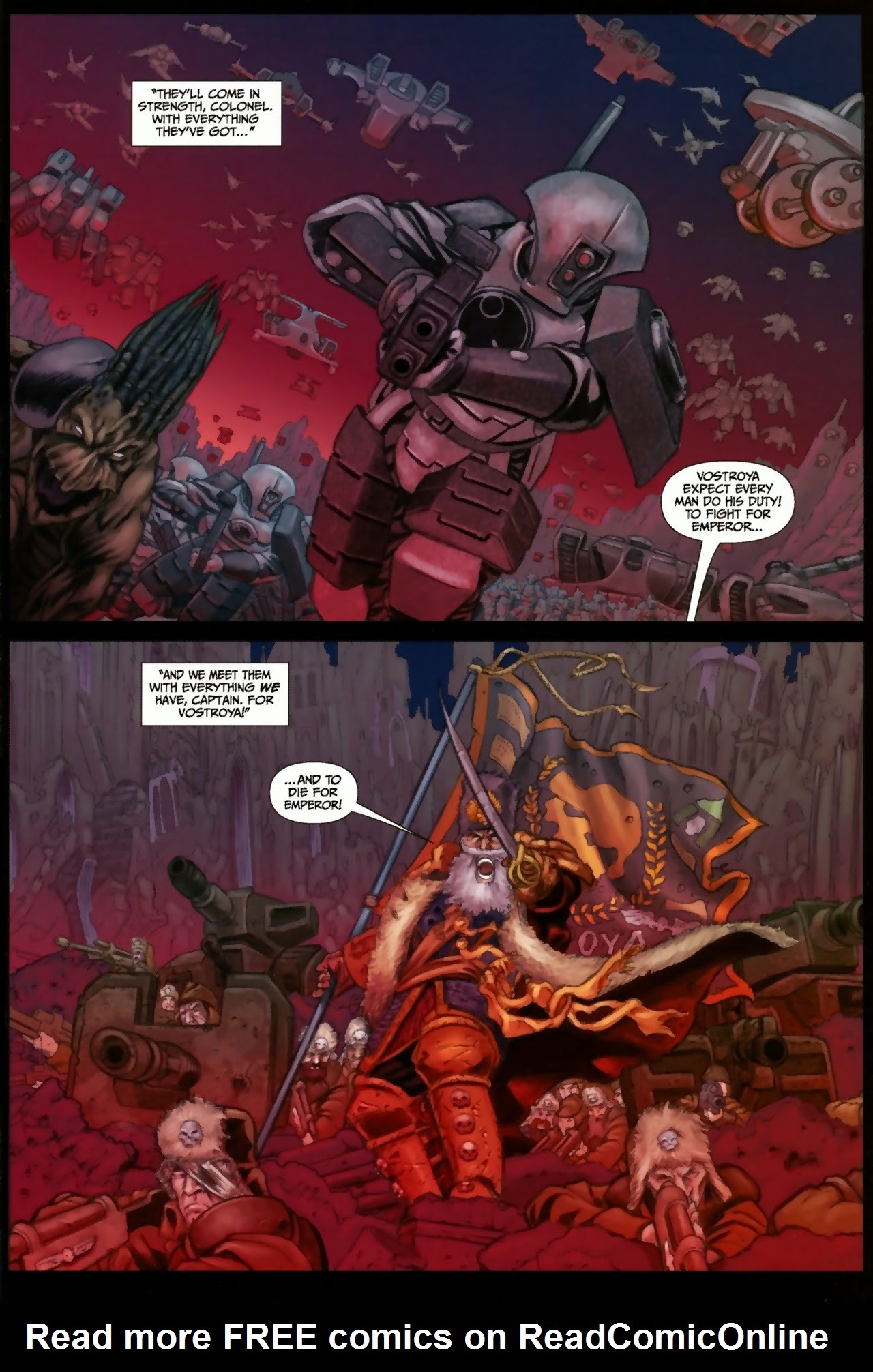 Read online Warhammer 40,000: Fire & Honour comic -  Issue #2 - 23