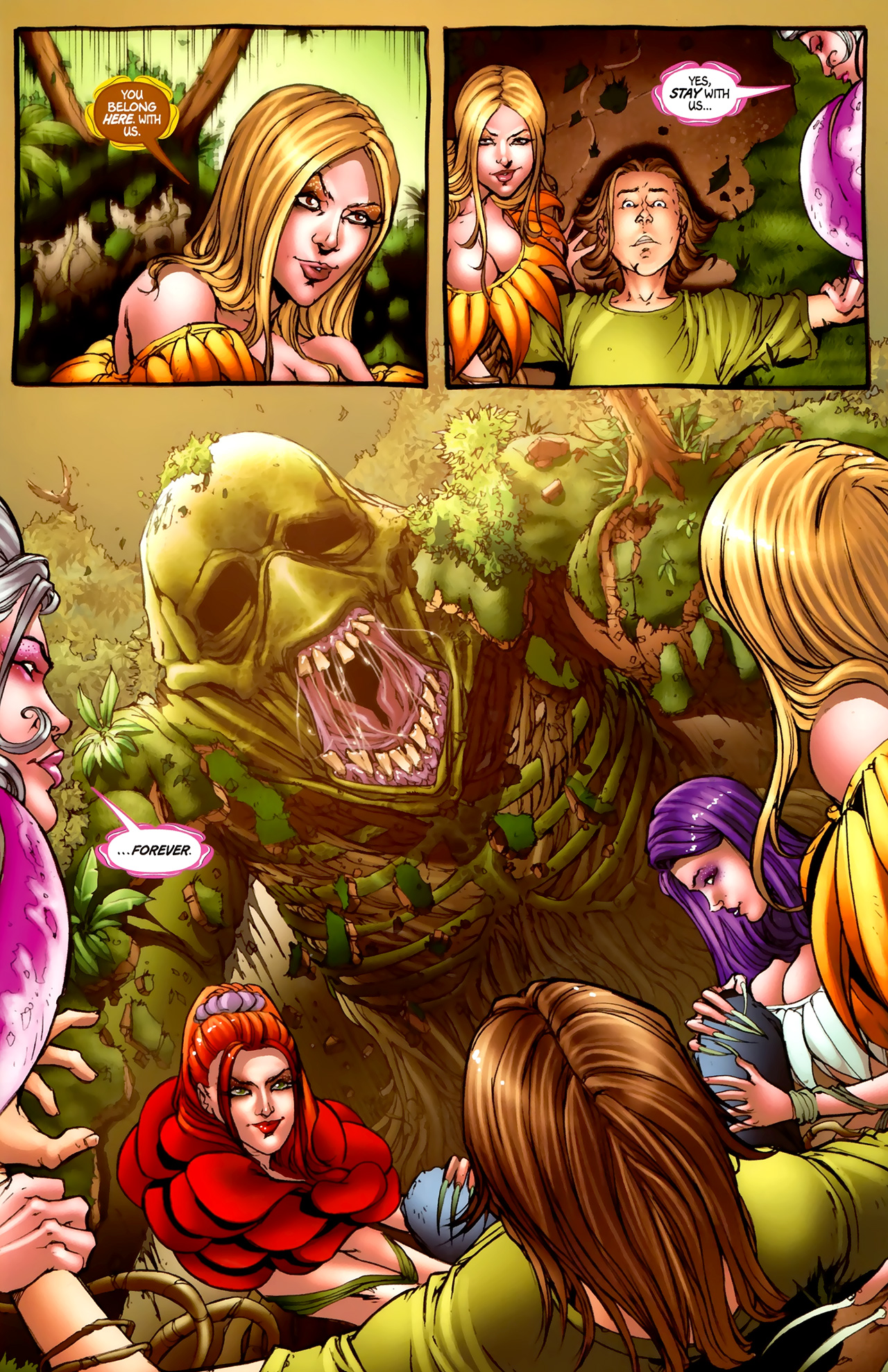 Read online Grimm Fairy Tales: Beyond Wonderland comic -  Issue #4 - 12