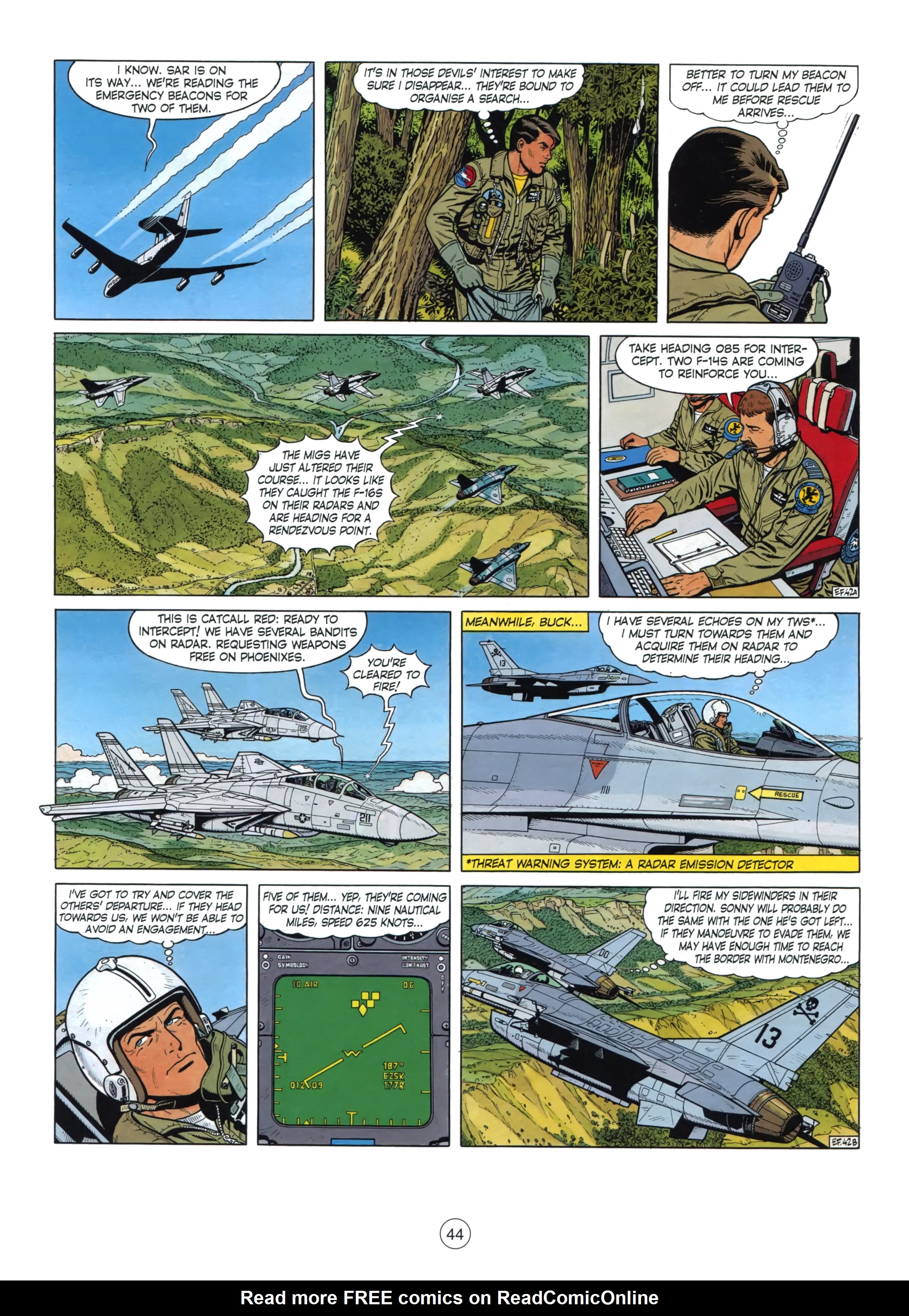 Read online Buck Danny comic -  Issue #3 - 46