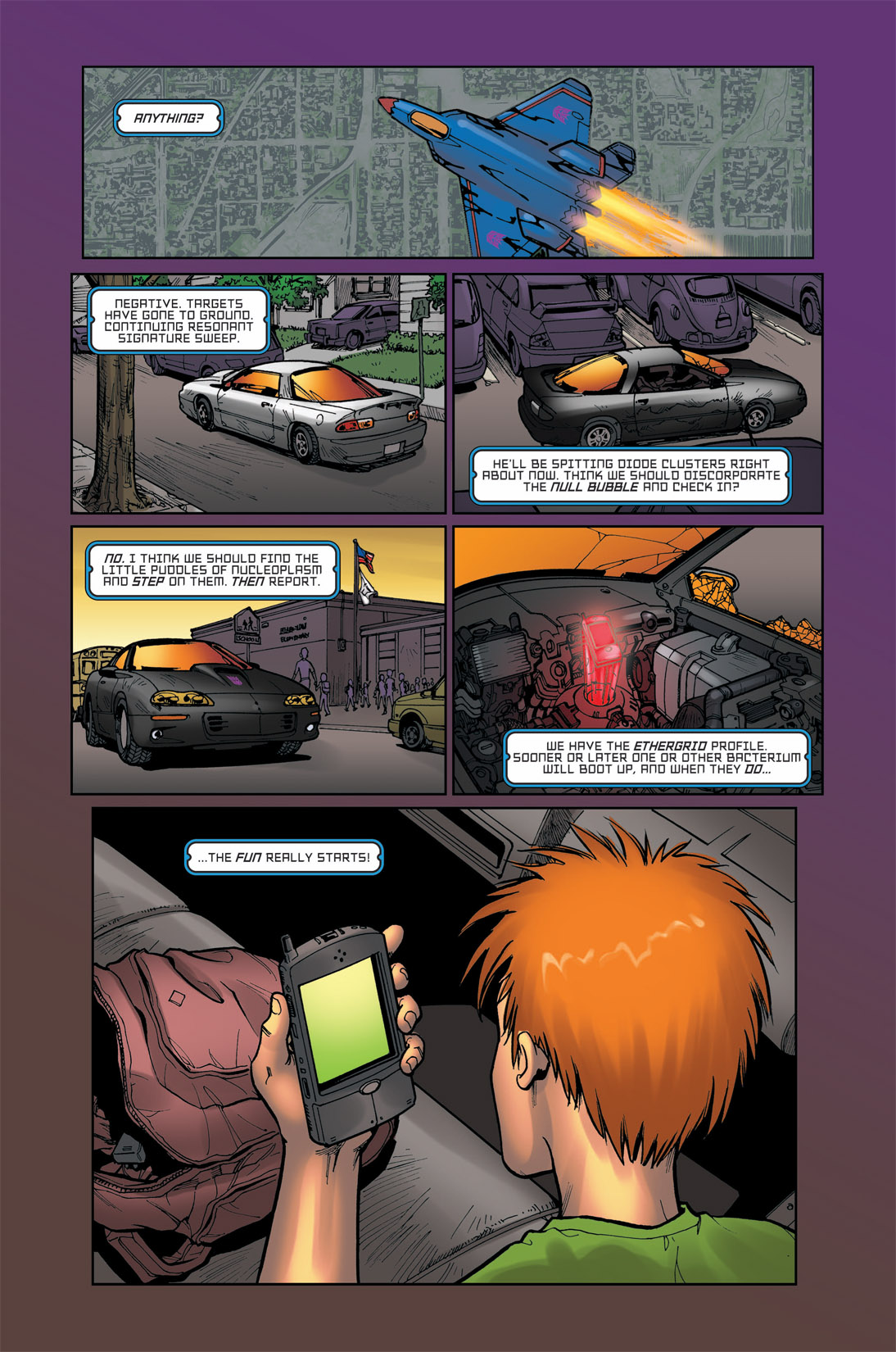 Read online The Transformers: Infiltration comic -  Issue #1 - 21