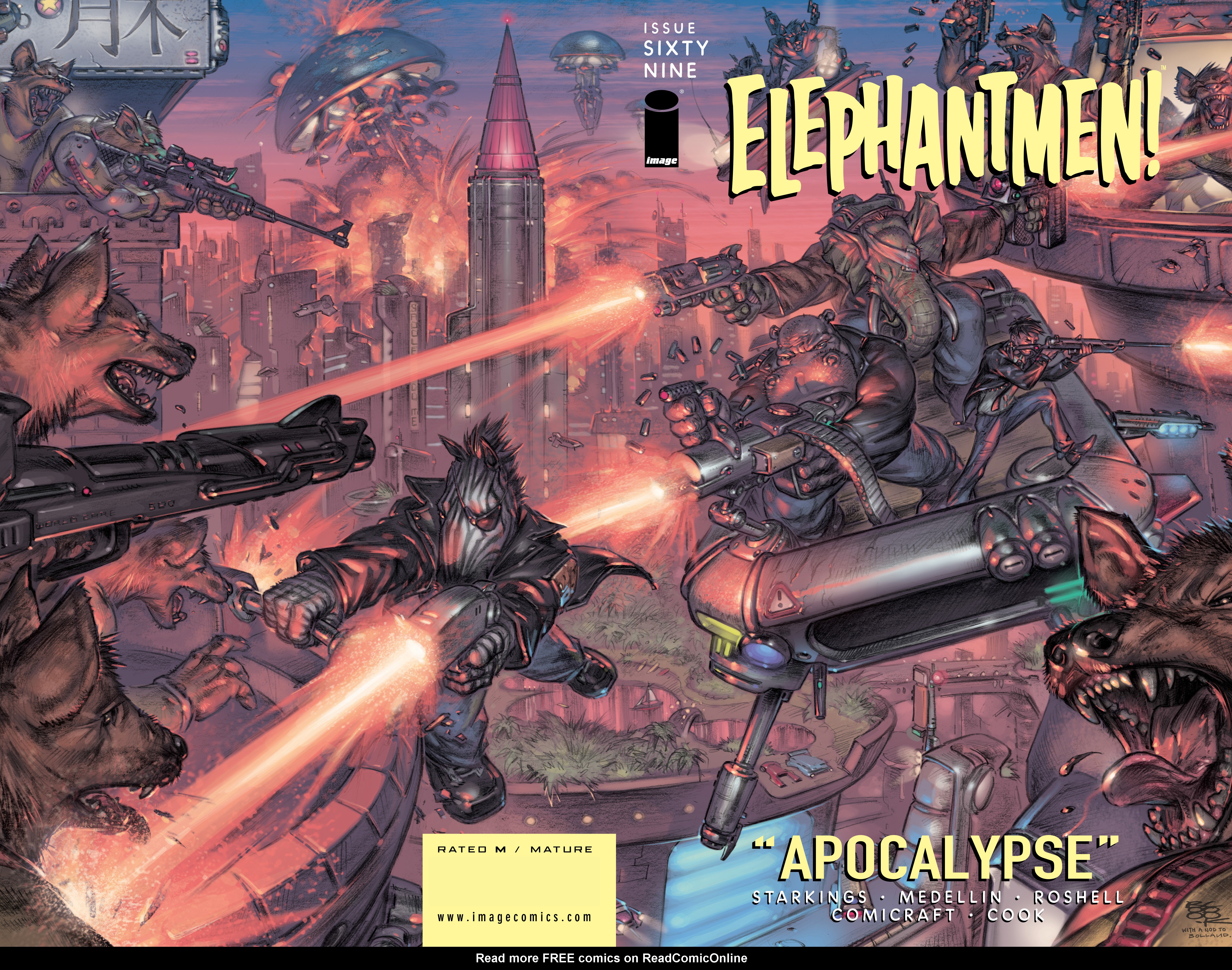 Read online Elephantmen comic -  Issue #69 - 1