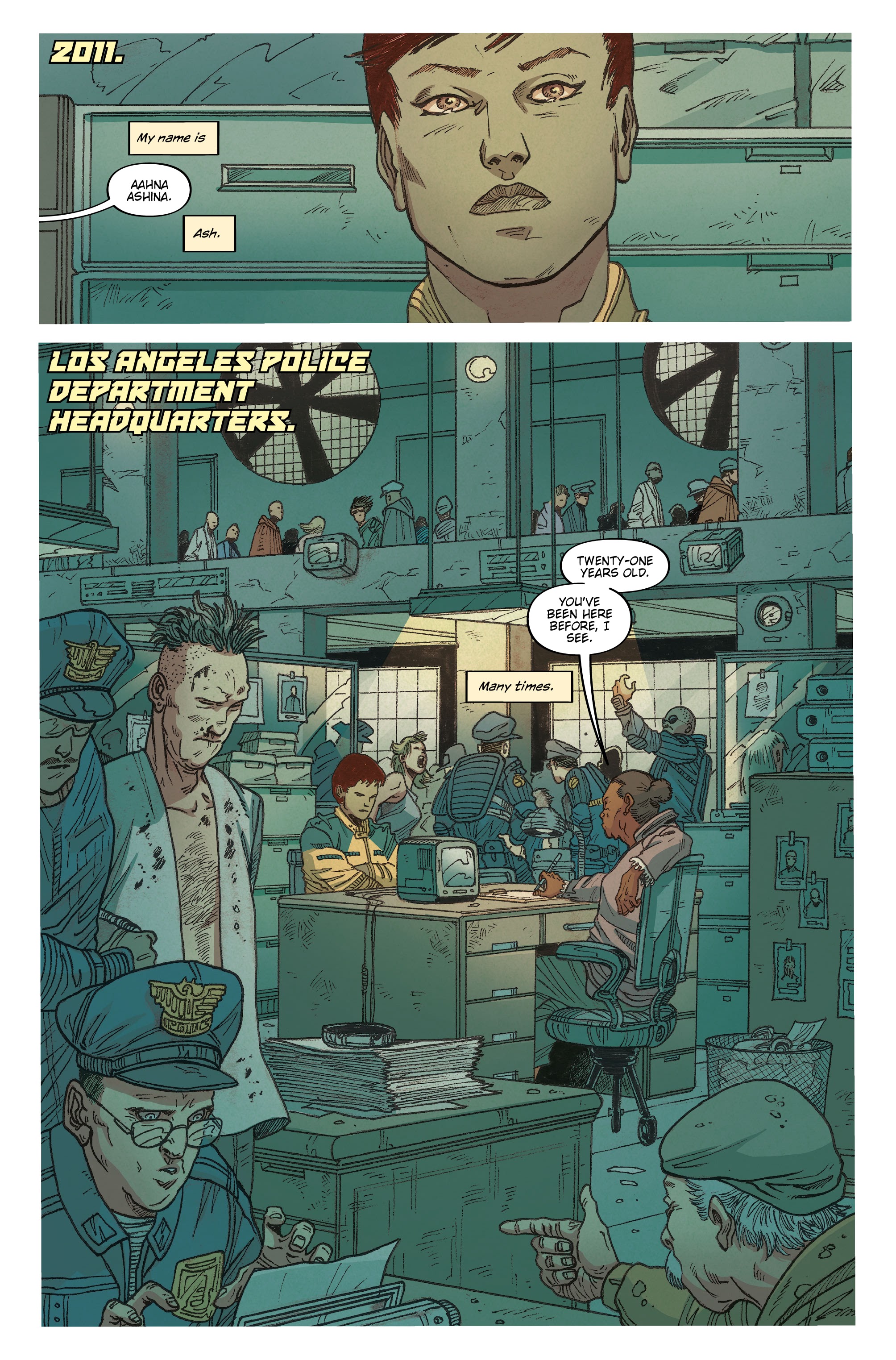 Read online Blade Runner 2029 comic -  Issue #7 - 7