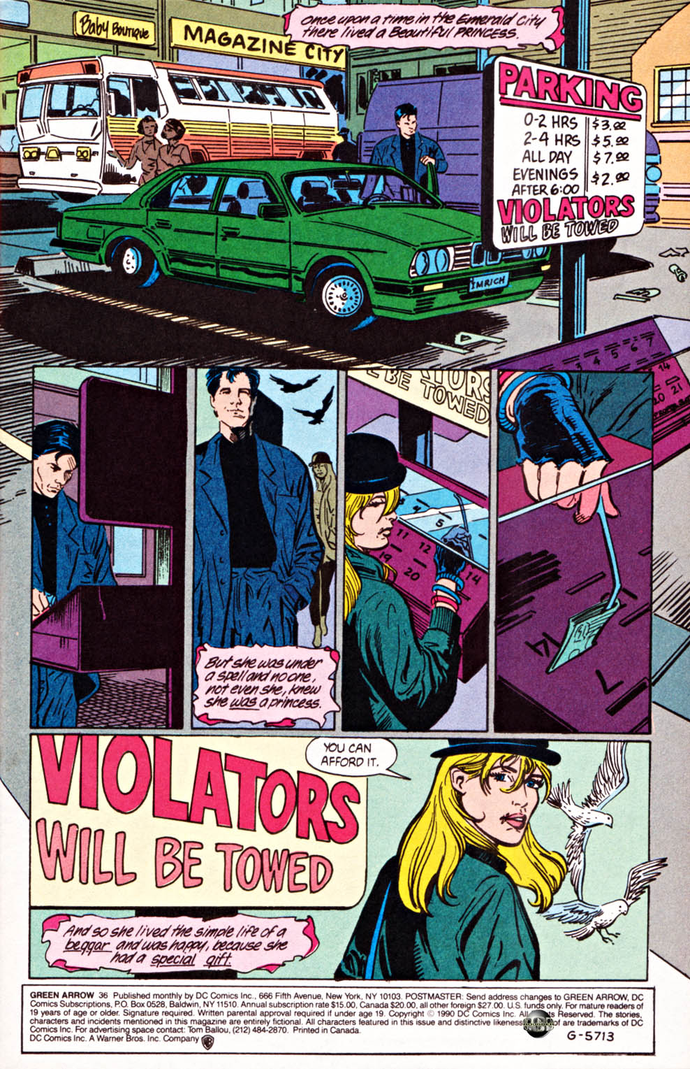 Read online Green Arrow (1988) comic -  Issue #36 - 2