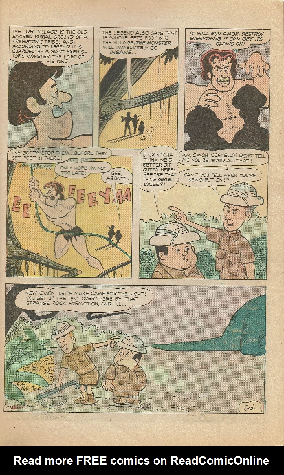 Read online Abbott & Costello comic -  Issue #3 - 31