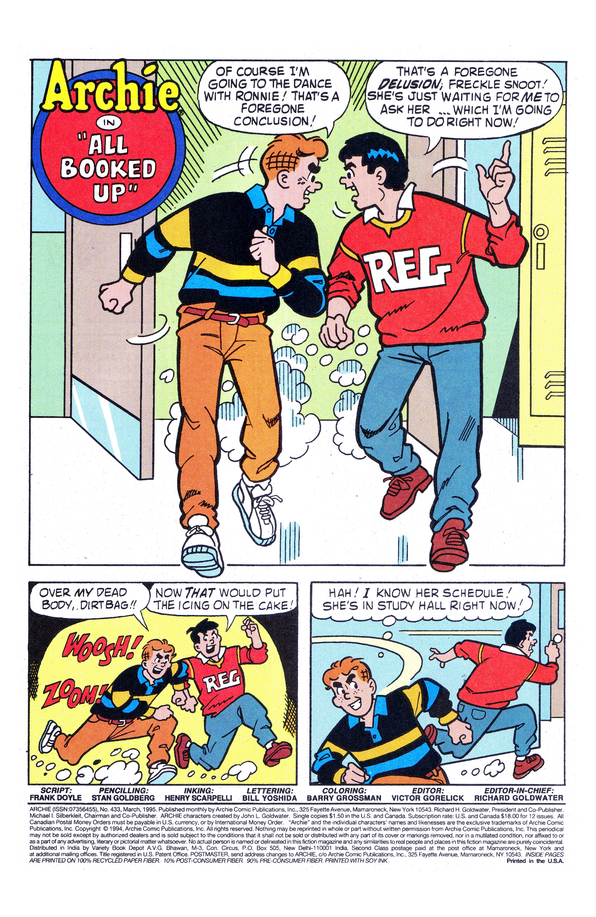 Read online Archie (1960) comic -  Issue #433 - 2