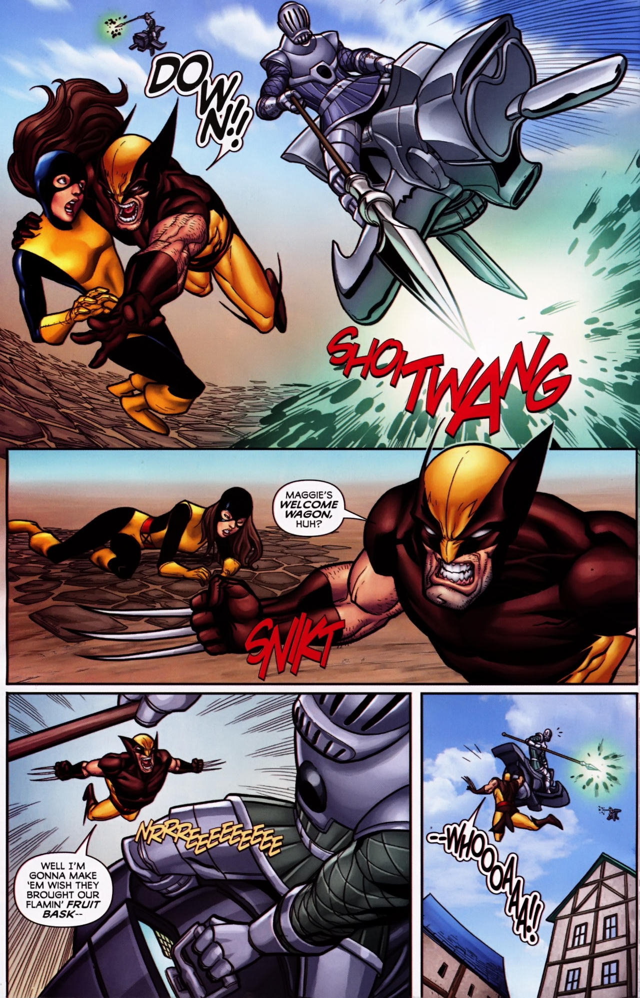 Read online Wolverine: First Class comic -  Issue #3 - 8