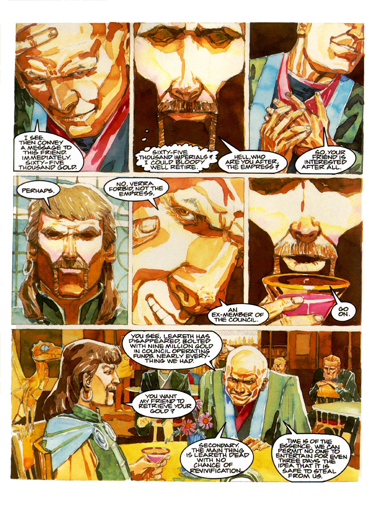 Read online Jhereg: The Graphic Novel comic -  Issue # Full - 16