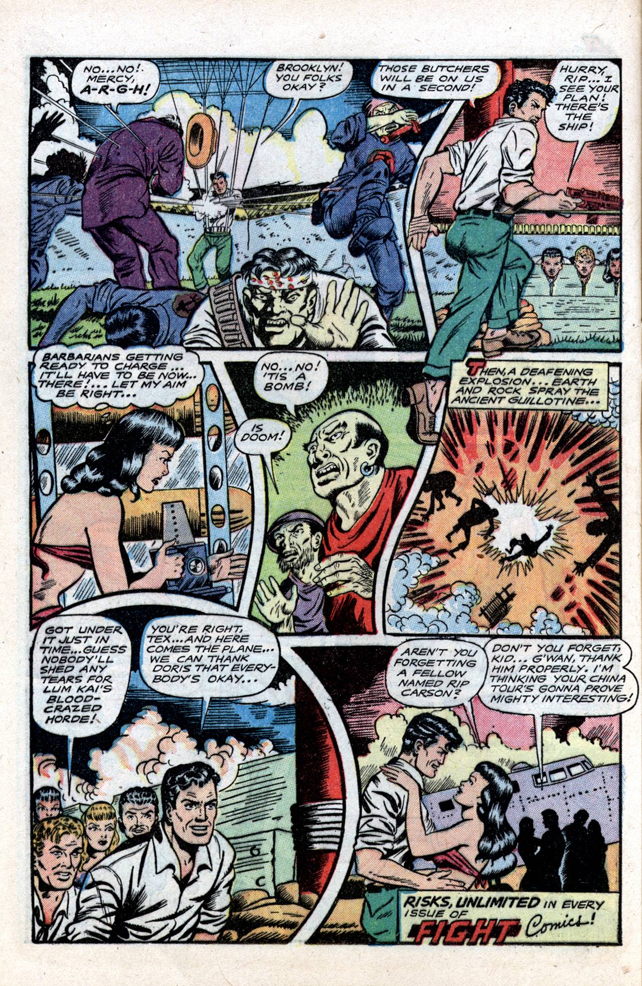 Read online Fight Comics comic -  Issue #53 - 20
