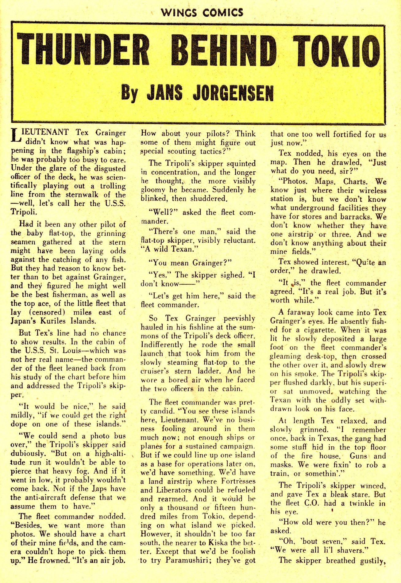 Read online Wings Comics comic -  Issue #49 - 41