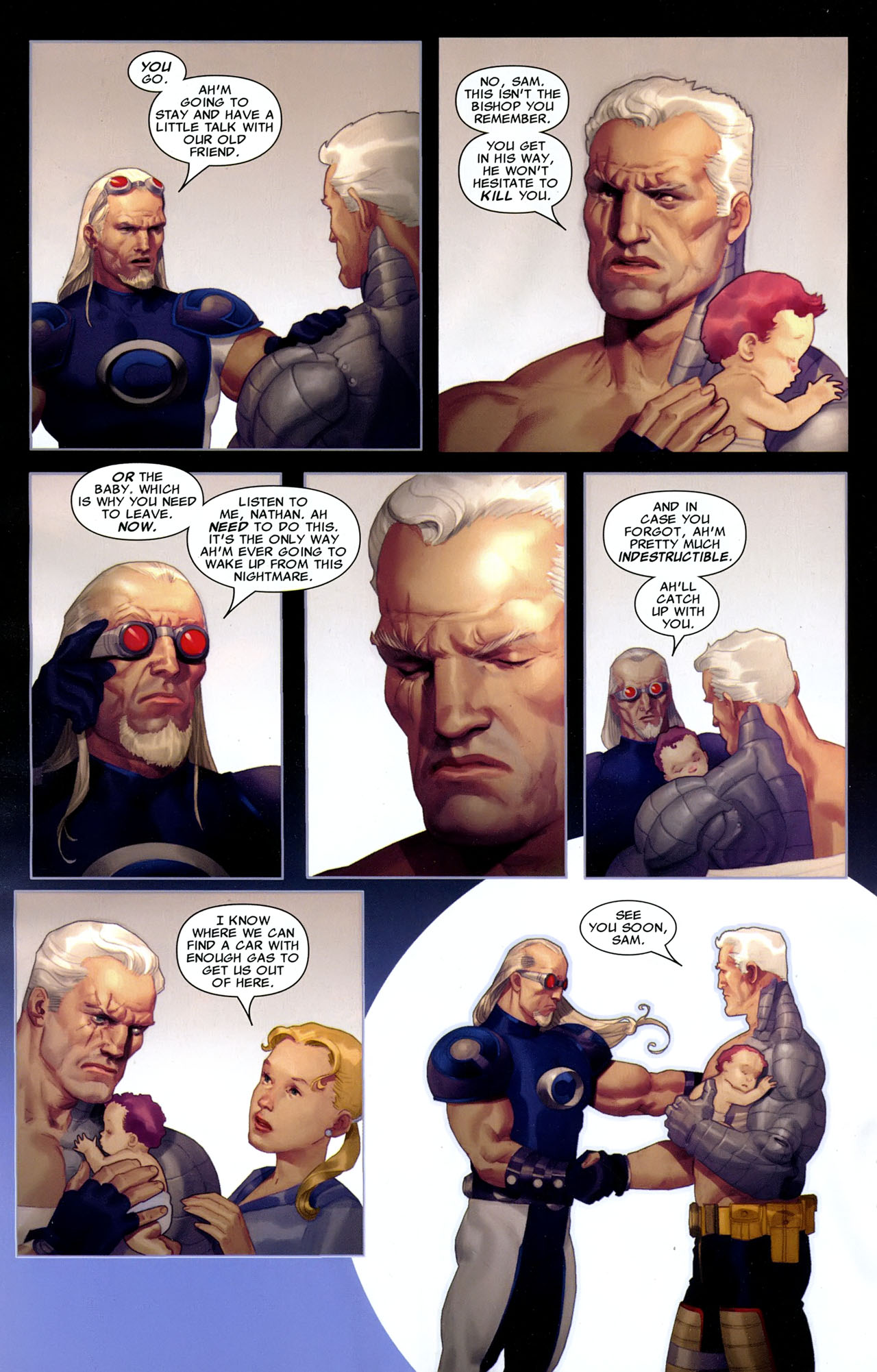 Read online Cable (2008) comic -  Issue #4 - 14
