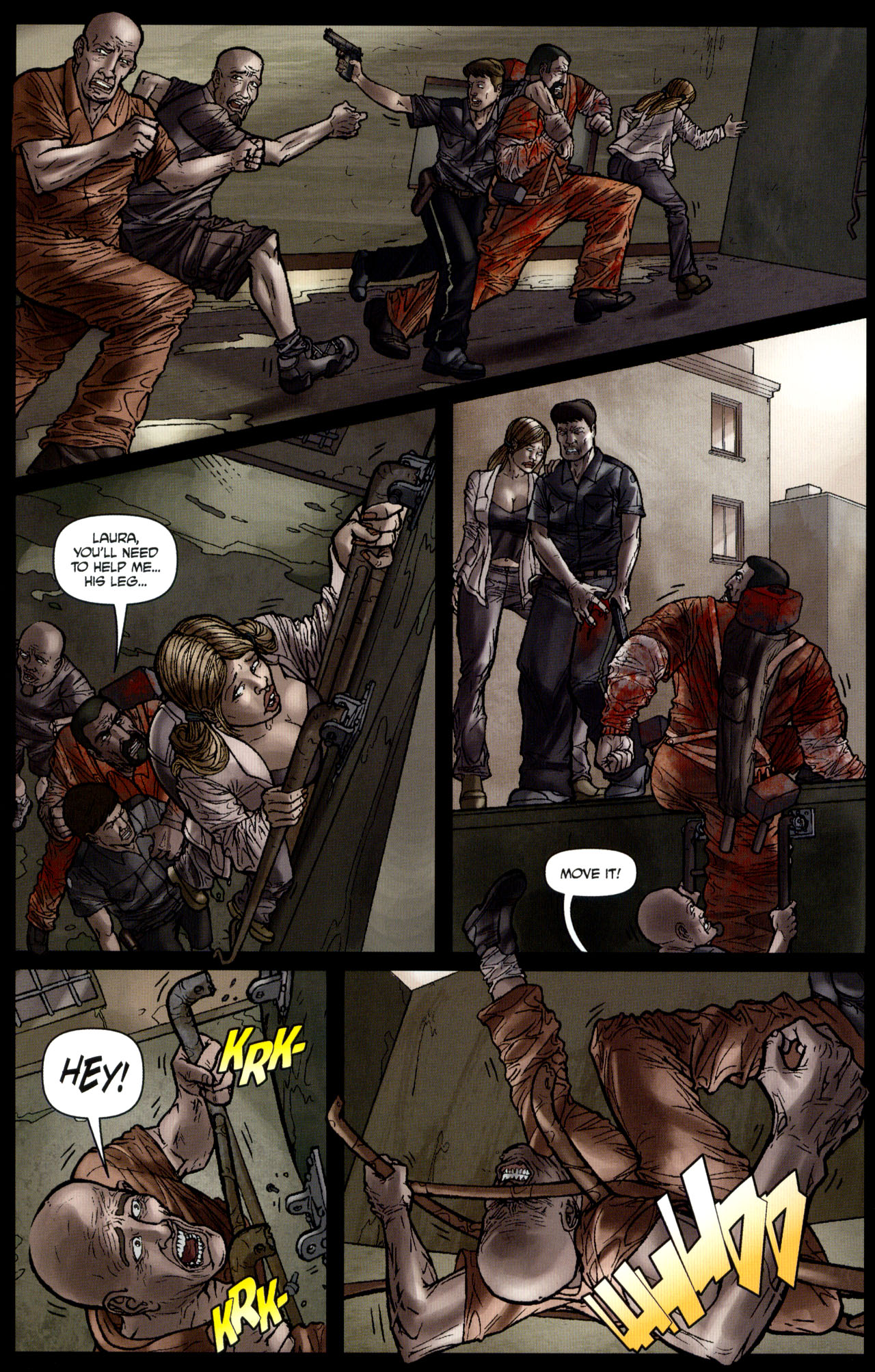 Read online Zombies! Feast comic -  Issue #5 - 17
