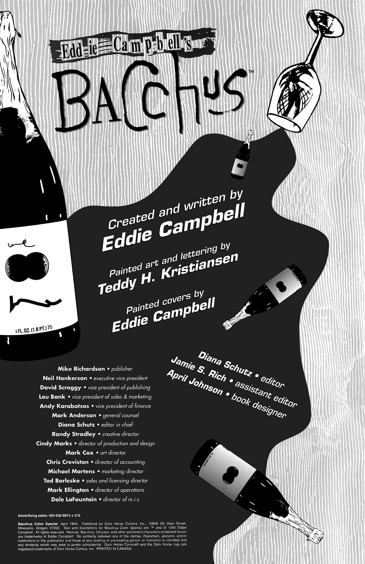 Read online Bacchus comic -  Issue # Full - 2