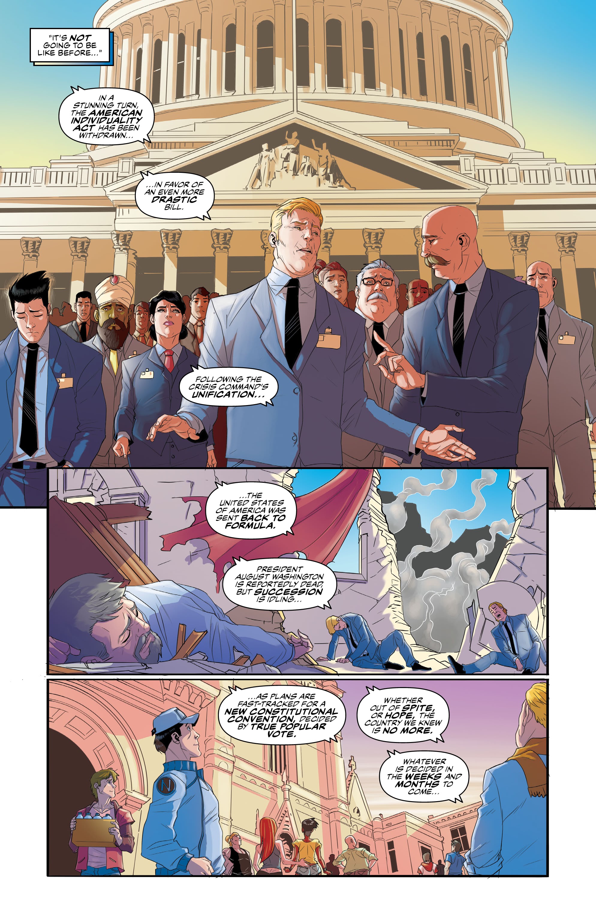Read online Commanders In Crisis comic -  Issue #12 - 16