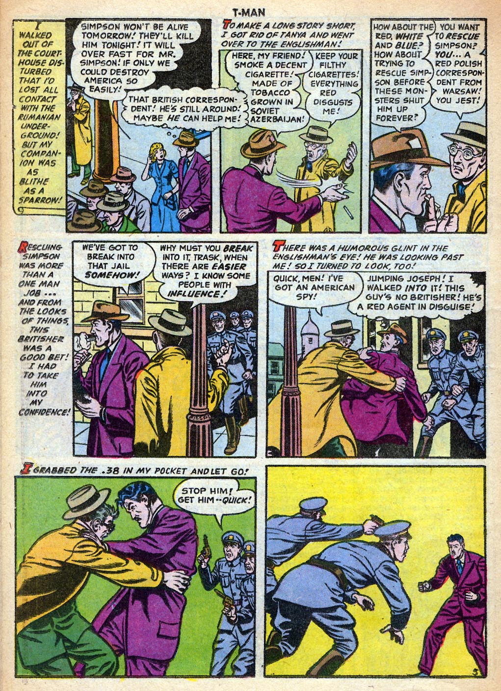 Read online T-Man: World Wide Trouble Shooter comic -  Issue #37 - 22