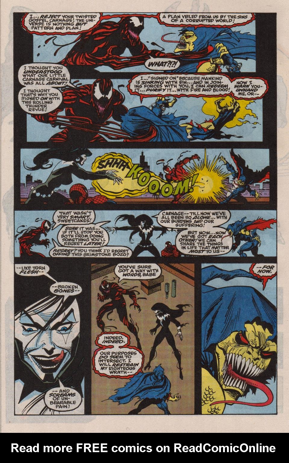 Read online Maximum Carnage comic -  Issue #5 - 8