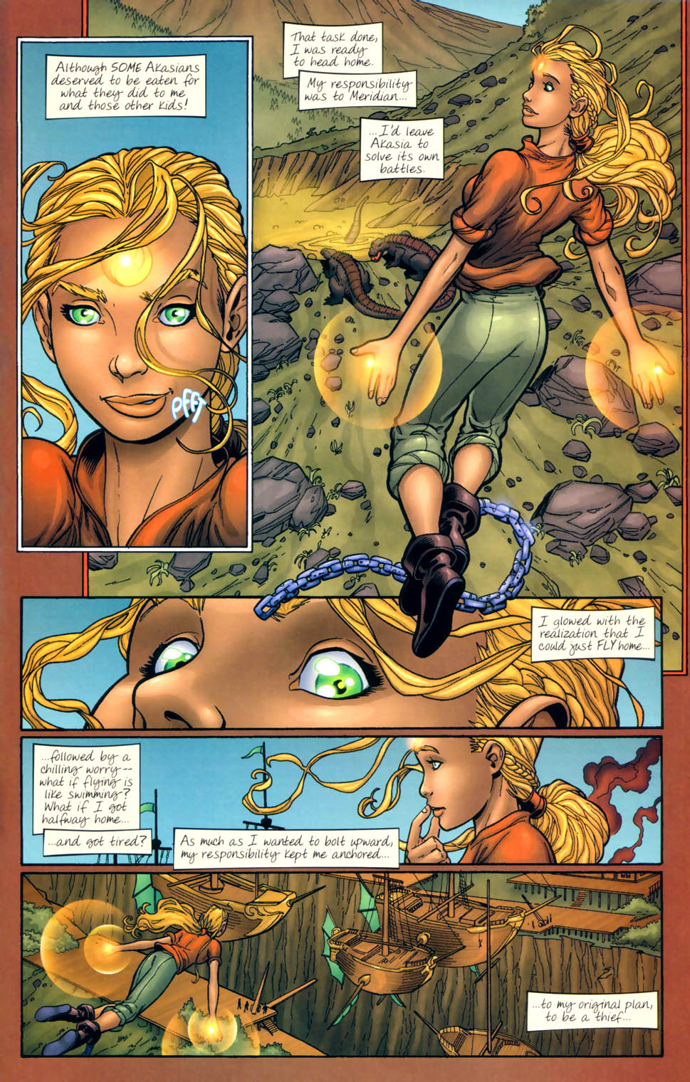 Read online Meridian comic -  Issue #9 - 21