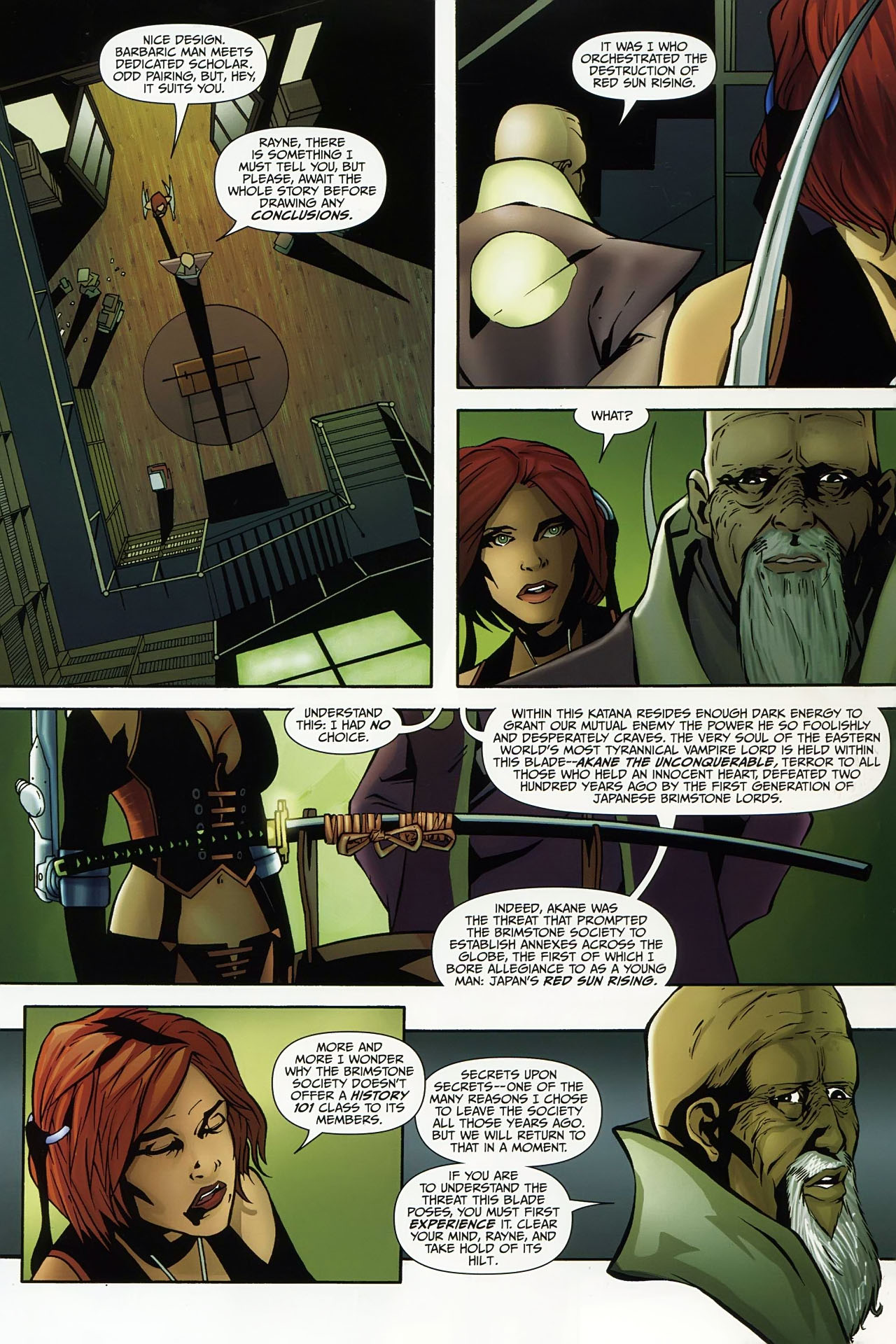 Read online BloodRayne: Tokyo Rogue comic -  Issue #2 - 9